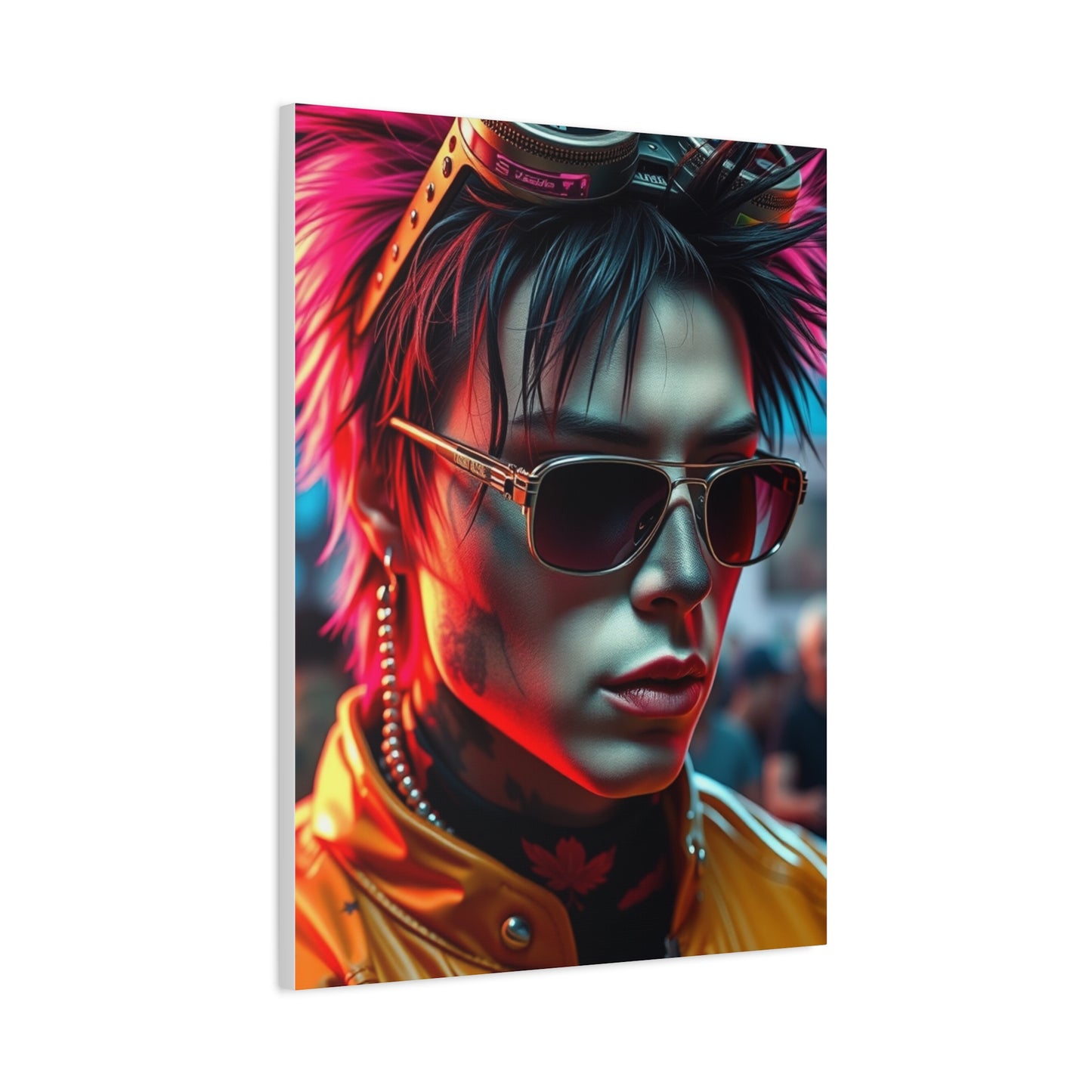 Avant-Garde Grit Art Wall Art & Canvas Print