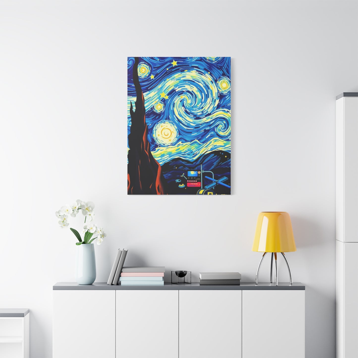 The Starry Night Canvas Art Luxury Canvas Wall Art & Canvas Print