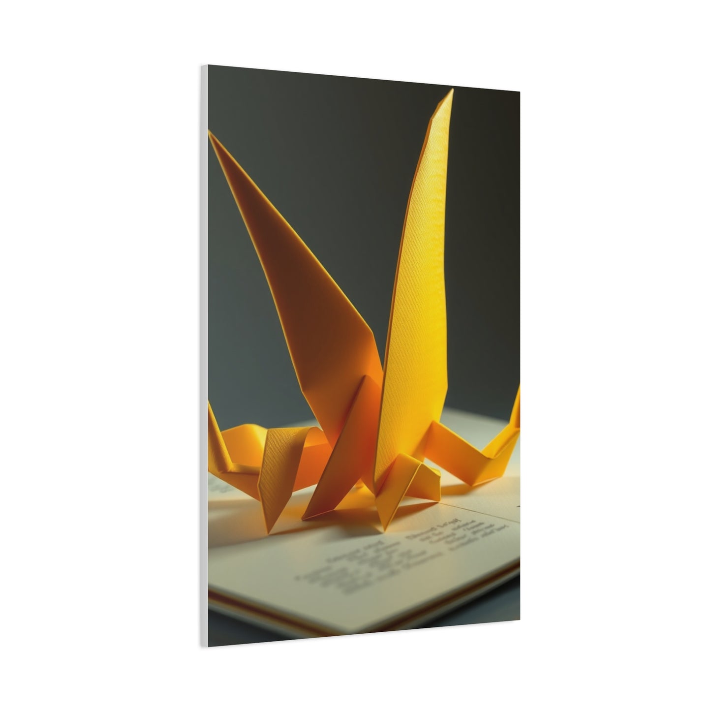 Origami Enchantment Canvas Wall Art & Canvas Print