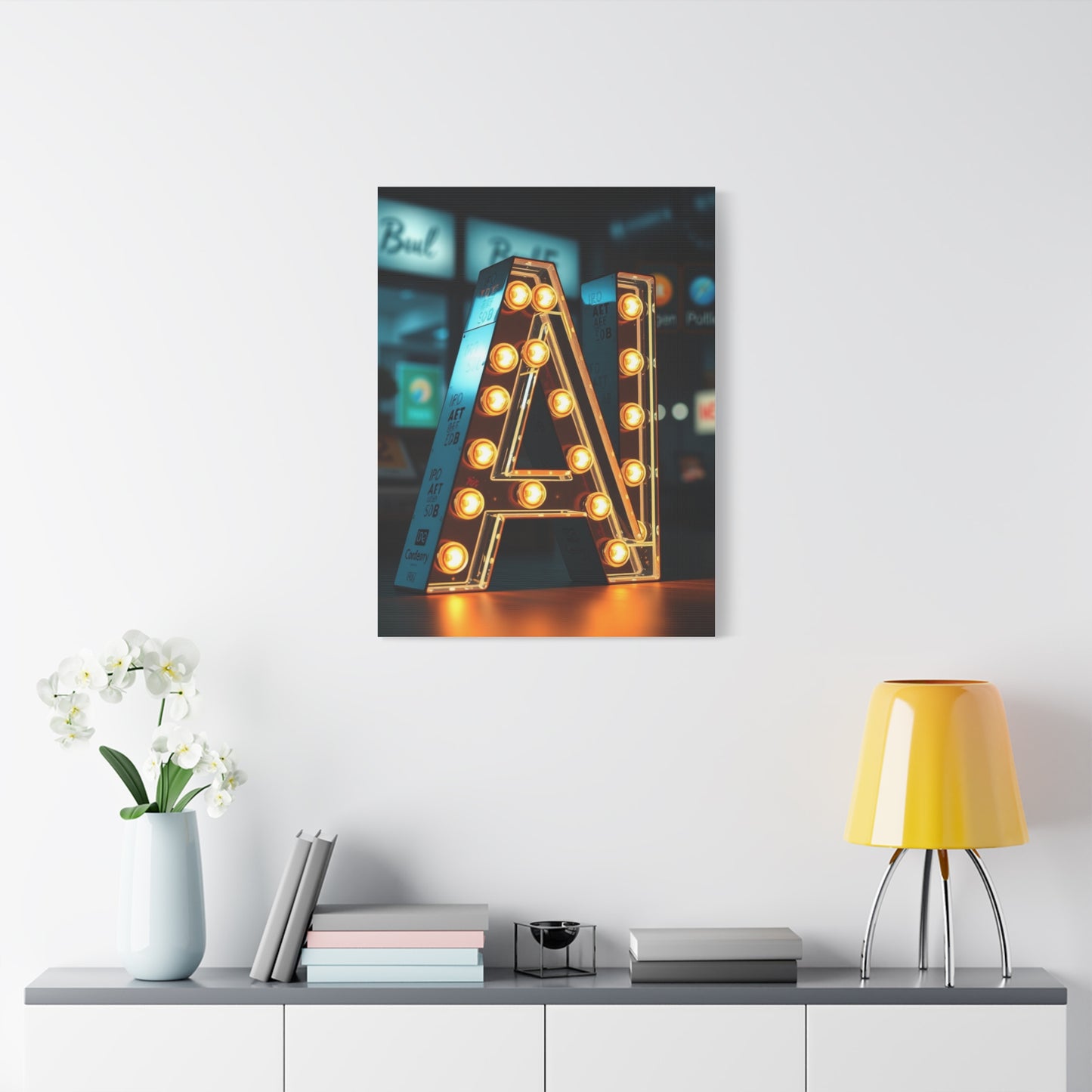 Masterpiece Alphabet & Letter Art Vision Wall Art & Canvas Print