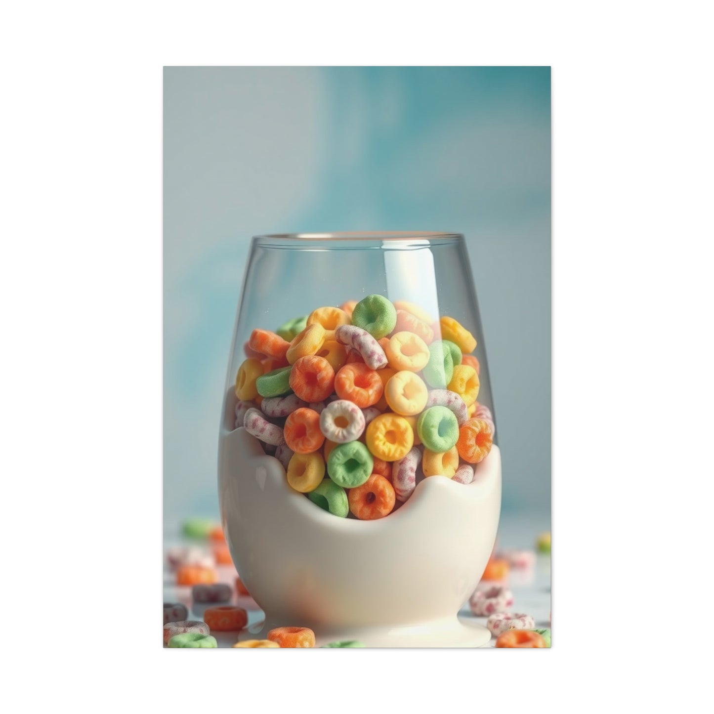 Opulent Cereal Symphony Canvas Wall Art & Canvas Print