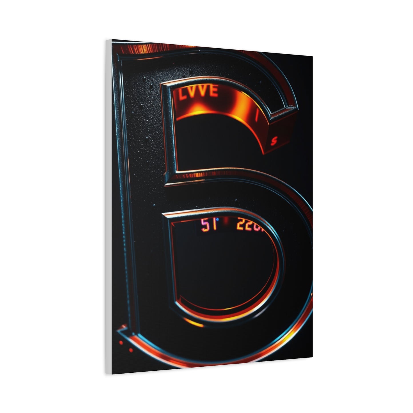 Alphabet & Letter Art Refined Canvas Wall Art & Canvas Print