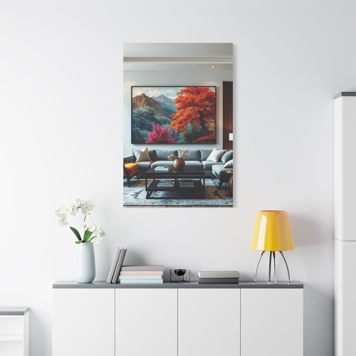 Majestic Sitting Room Tableau Wall Art & Canvas Print