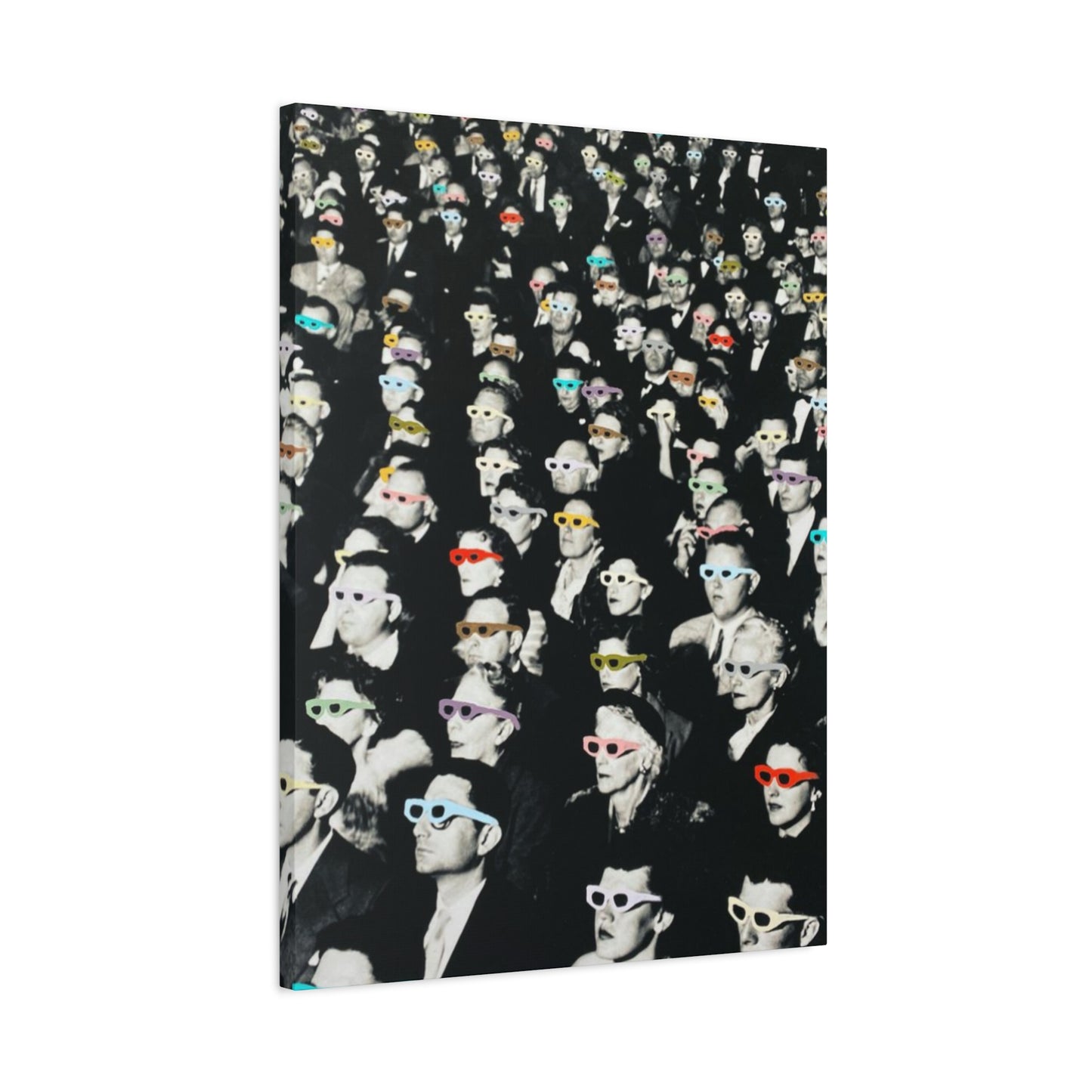 Man with Sunglasses Painting Mixed Media Wall Art & Canvas Prints