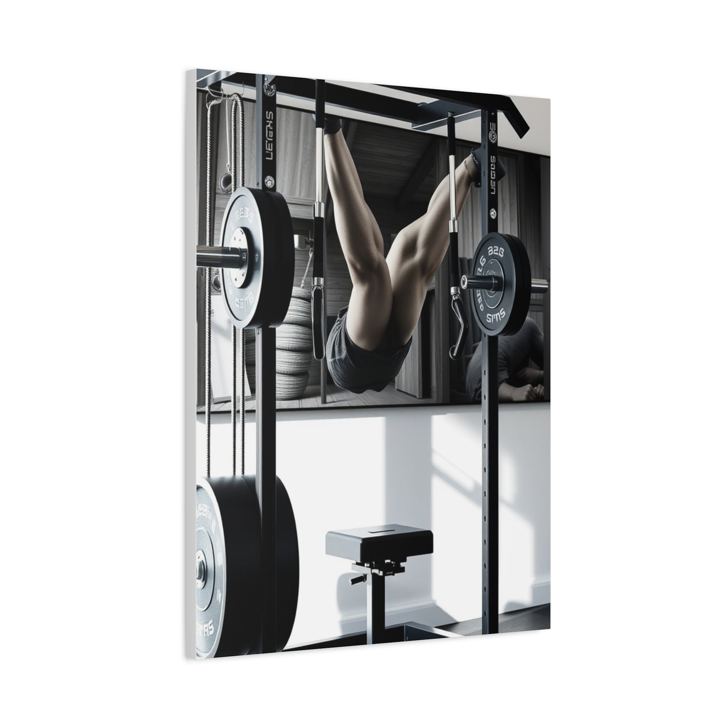 Sophisticated Workout Artistry Wall Art & Canvas Print