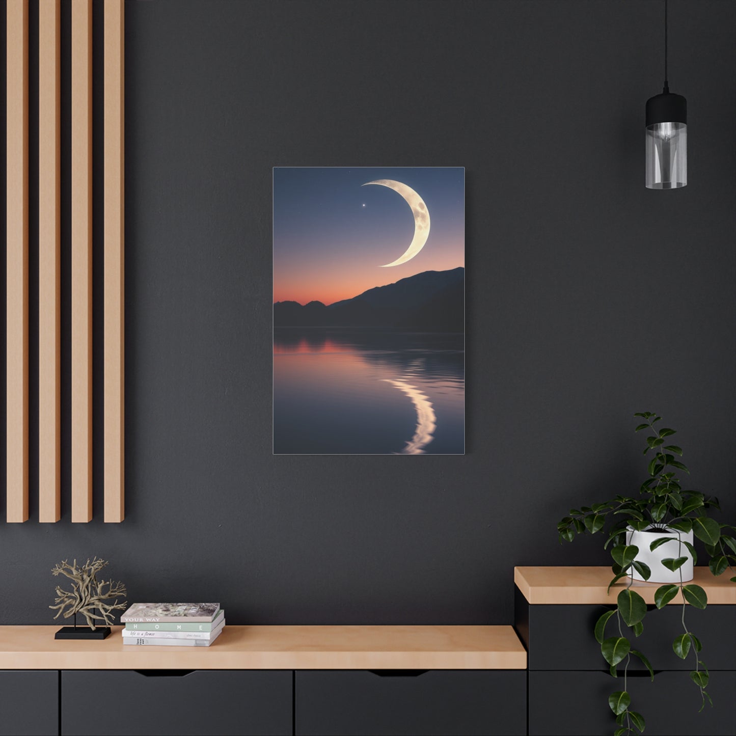 Supreme Crescent Moon Art Collection Wall Art & Canvas Print