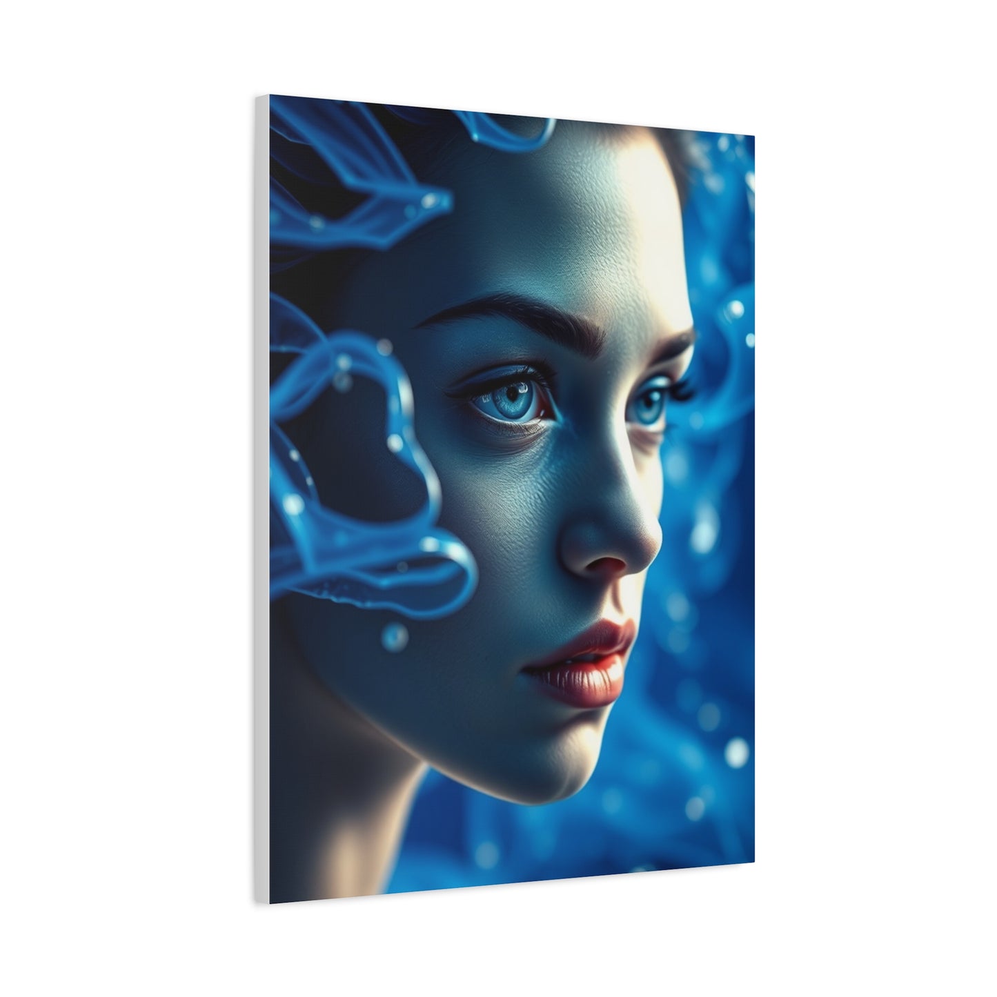 Azure Serenity Canvas Wall Art & Canvas Print