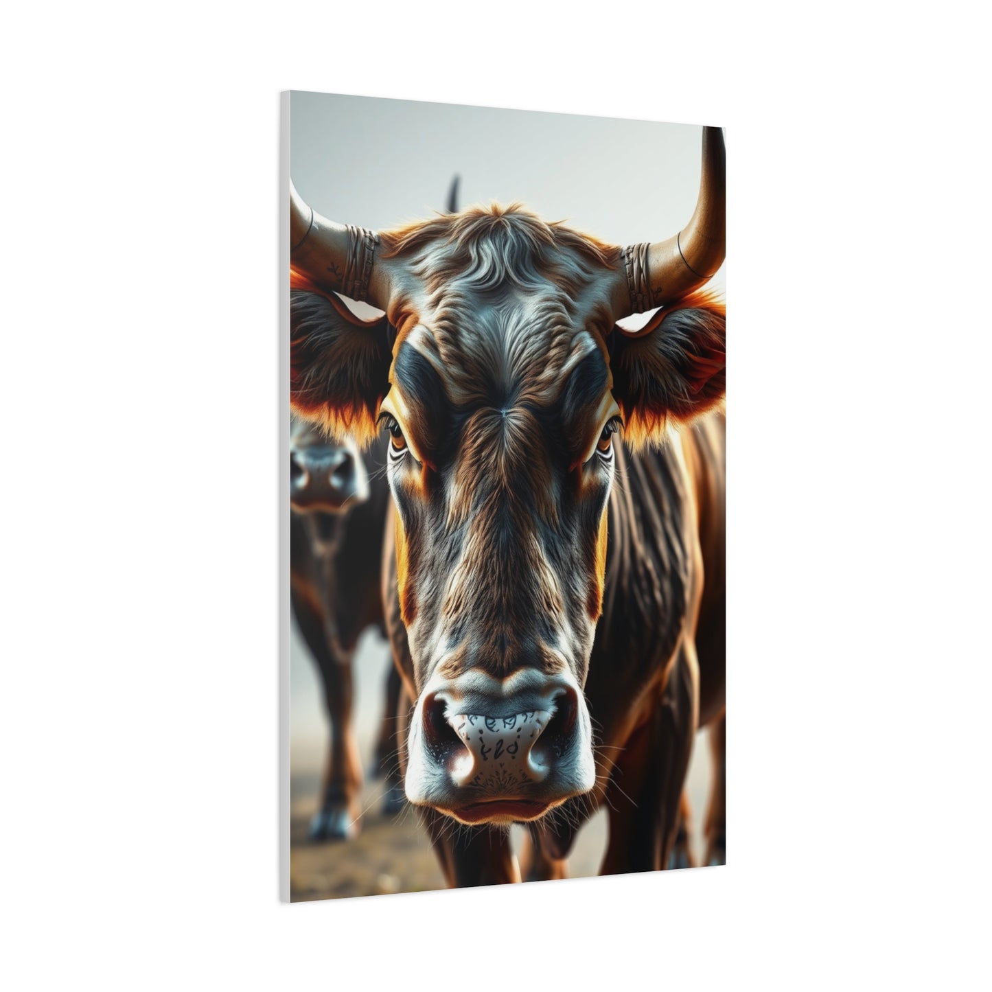 Bovine Majesty Canvas Collection Wall Art & Canvas Print