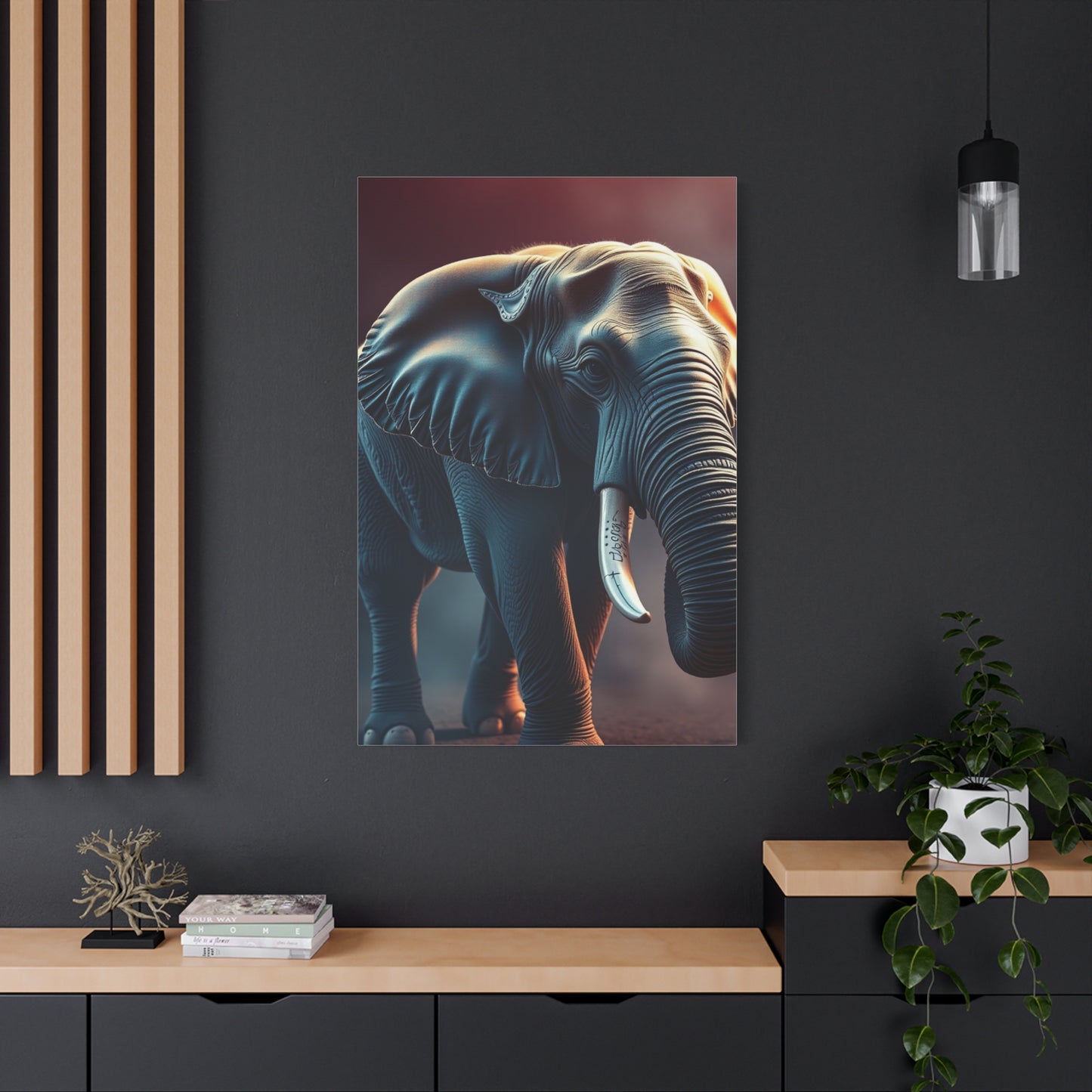 Luxe Elephas Opus Wall Art & Canvas Print