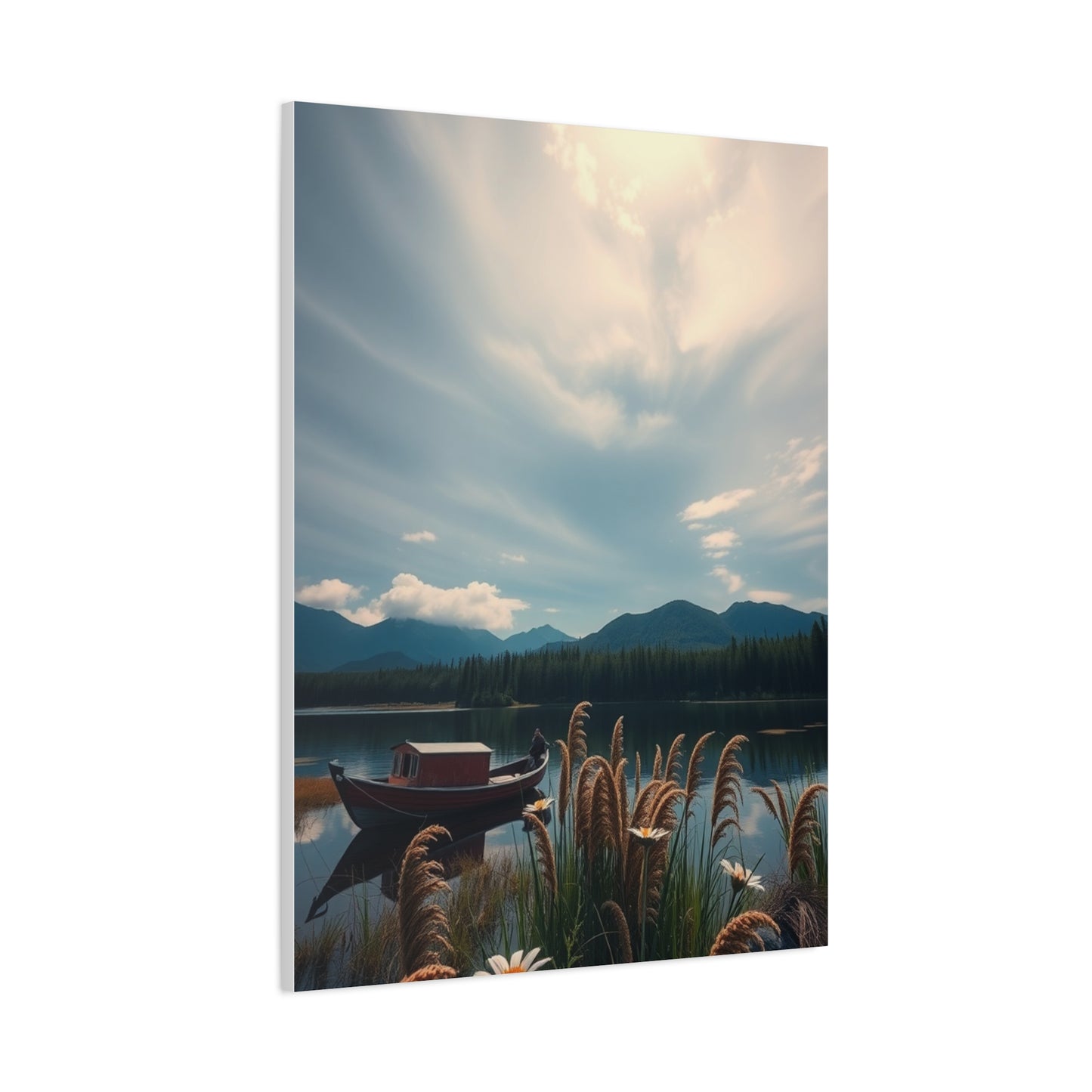 Serenity Reflections Canvas Wall Art & Canvas Print