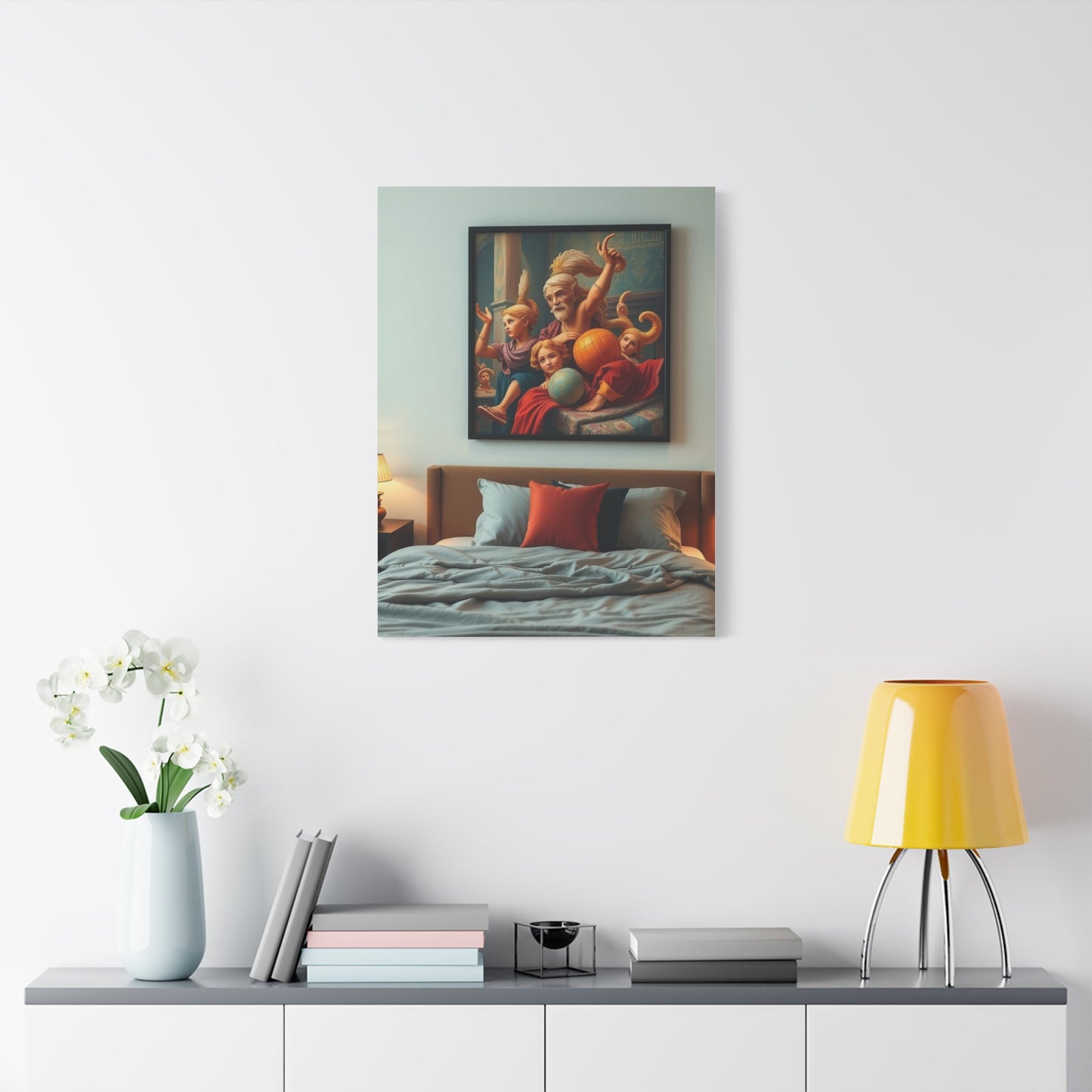 Radiant Twilight Impression Wall Art & Canvas Print