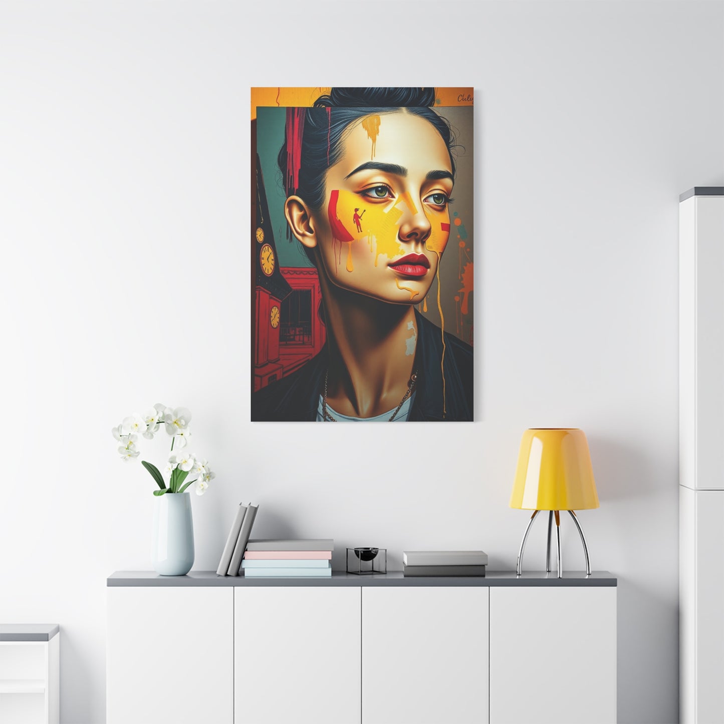 Avant-Garde Elegance Canvas Wall Art & Canvas Print