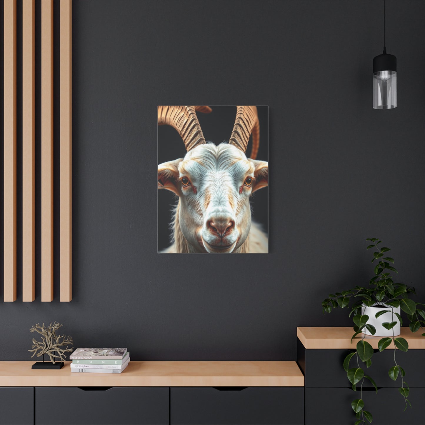 Sublime Goat Tableau Wall Art & Canvas Print