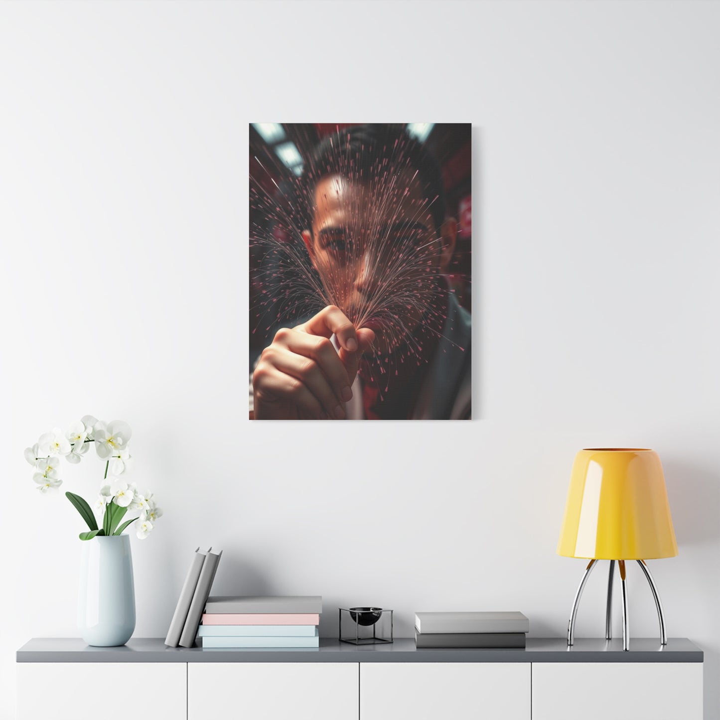 Sanguine Serenity Art Wall Art & Canvas Print