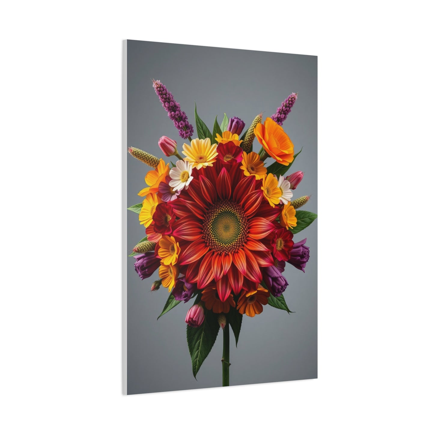 Luxe Flora Effigy Wall Art & Canvas Print