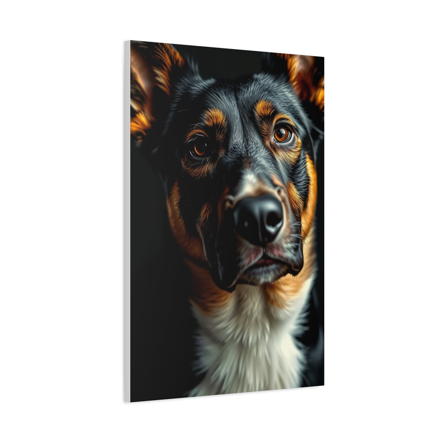 Supreme Black and Tan Art Collection Wall Art & Canvas Print