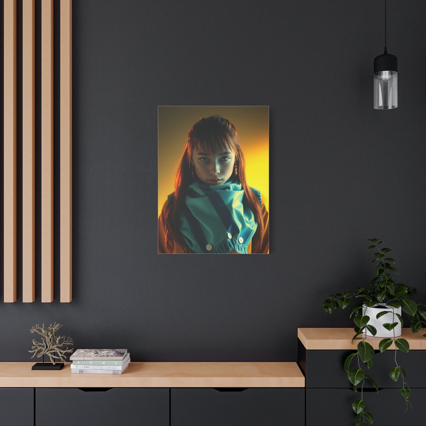 Crisp Elegance Canvas Wall Art & Canvas Print