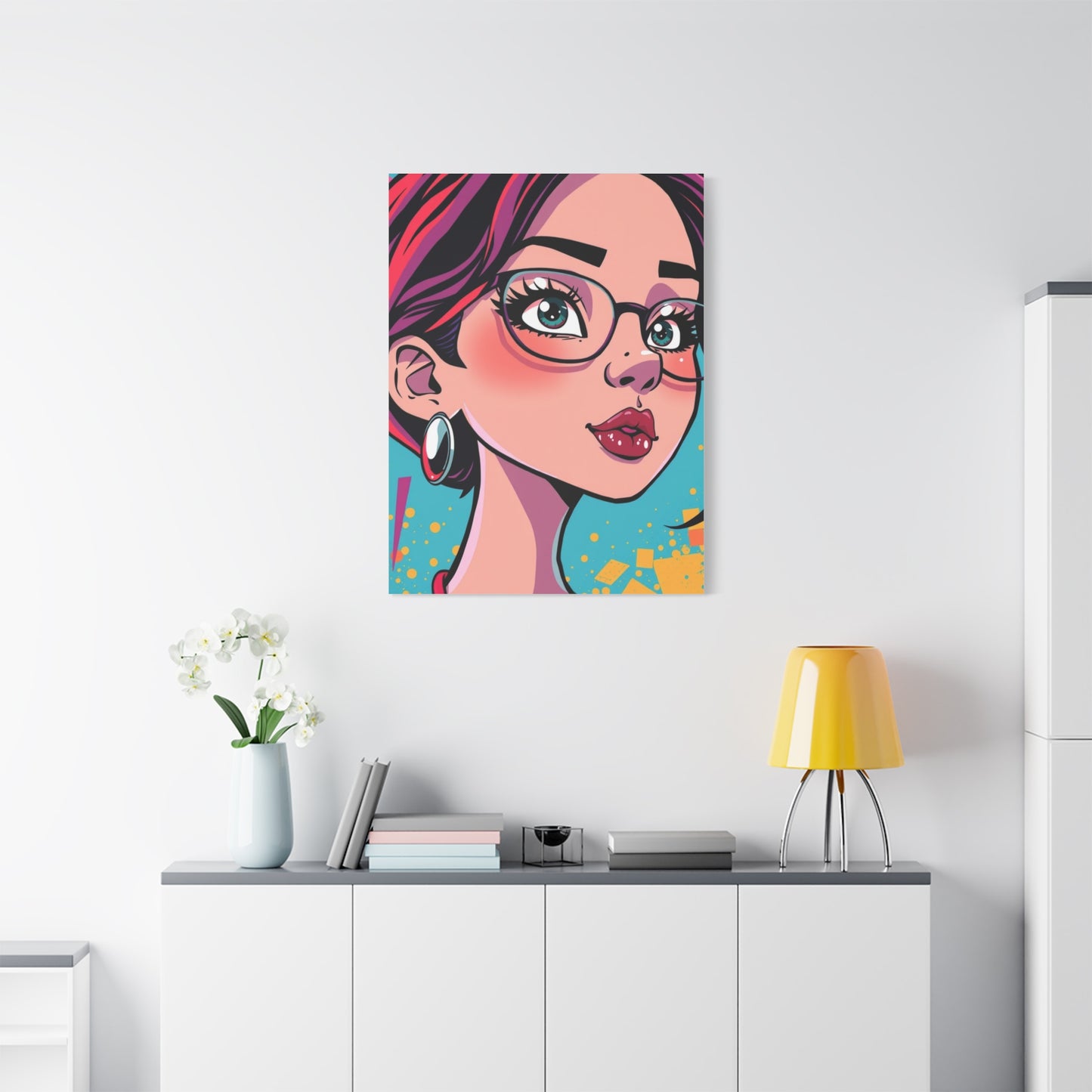 Opulent Cartoon Fantasy Wall Art & Canvas Print