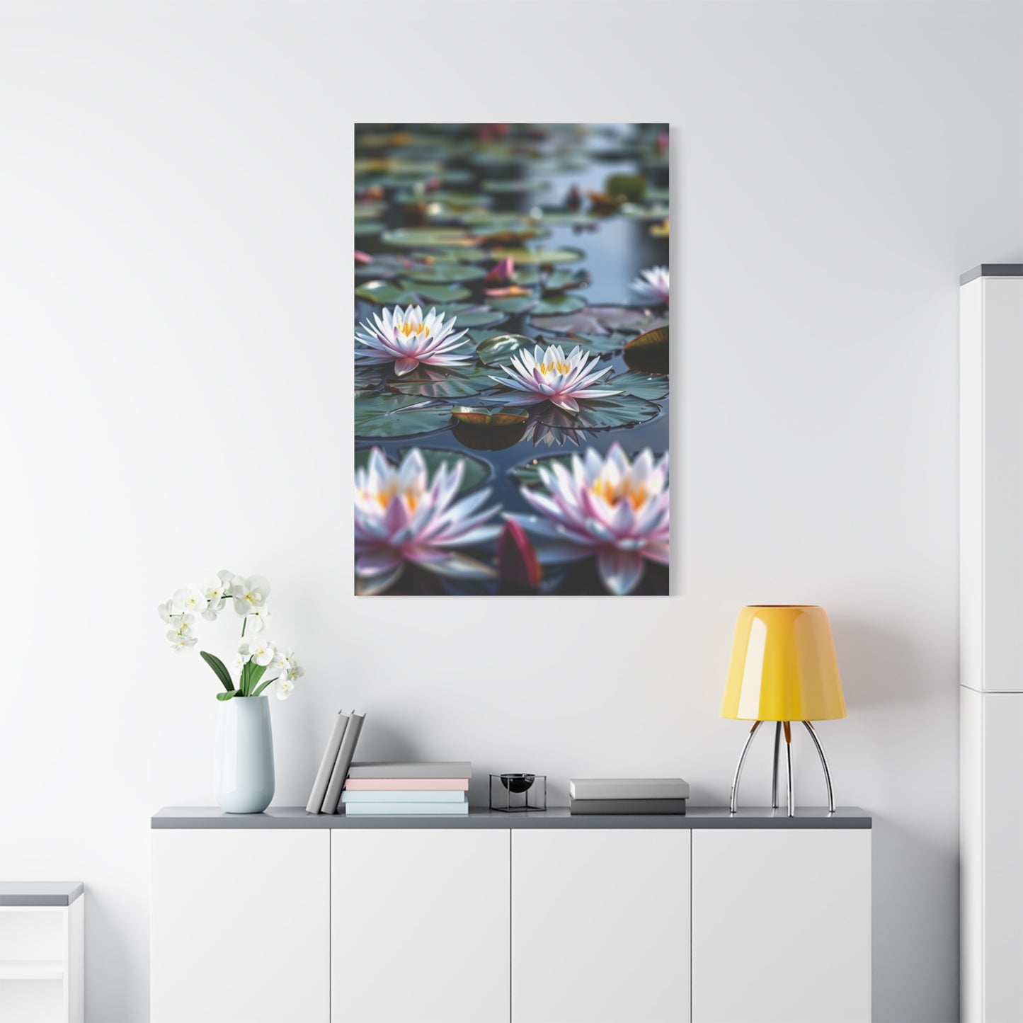 Elite Claude Monet Water Lilies Art Vision Wall Art & Canvas Print