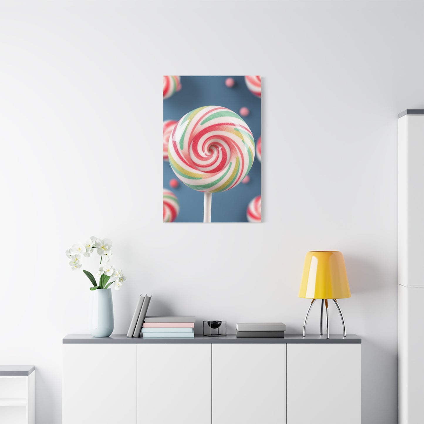Radiant Candy Illusion Wall Art & Canvas Print