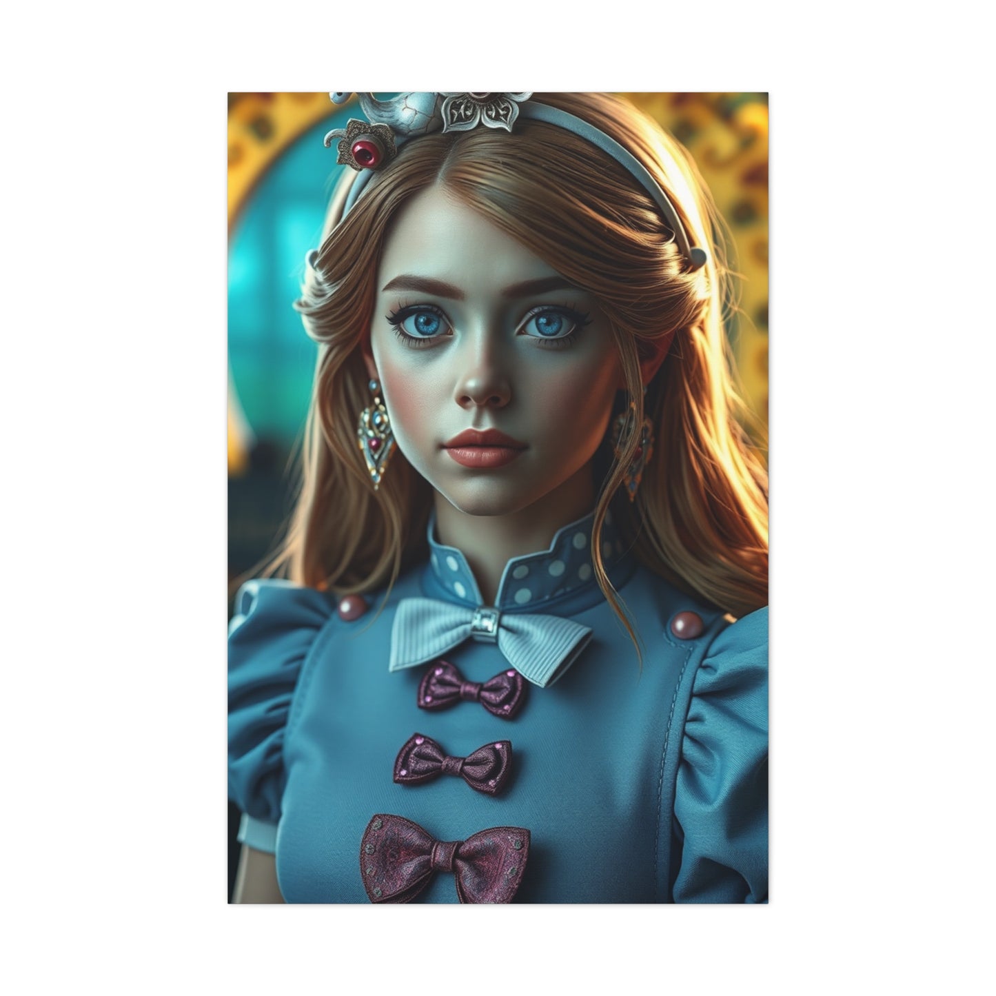 Luxury Alice In Wonderland Characters Art Collection Wall Art & Canvas Print