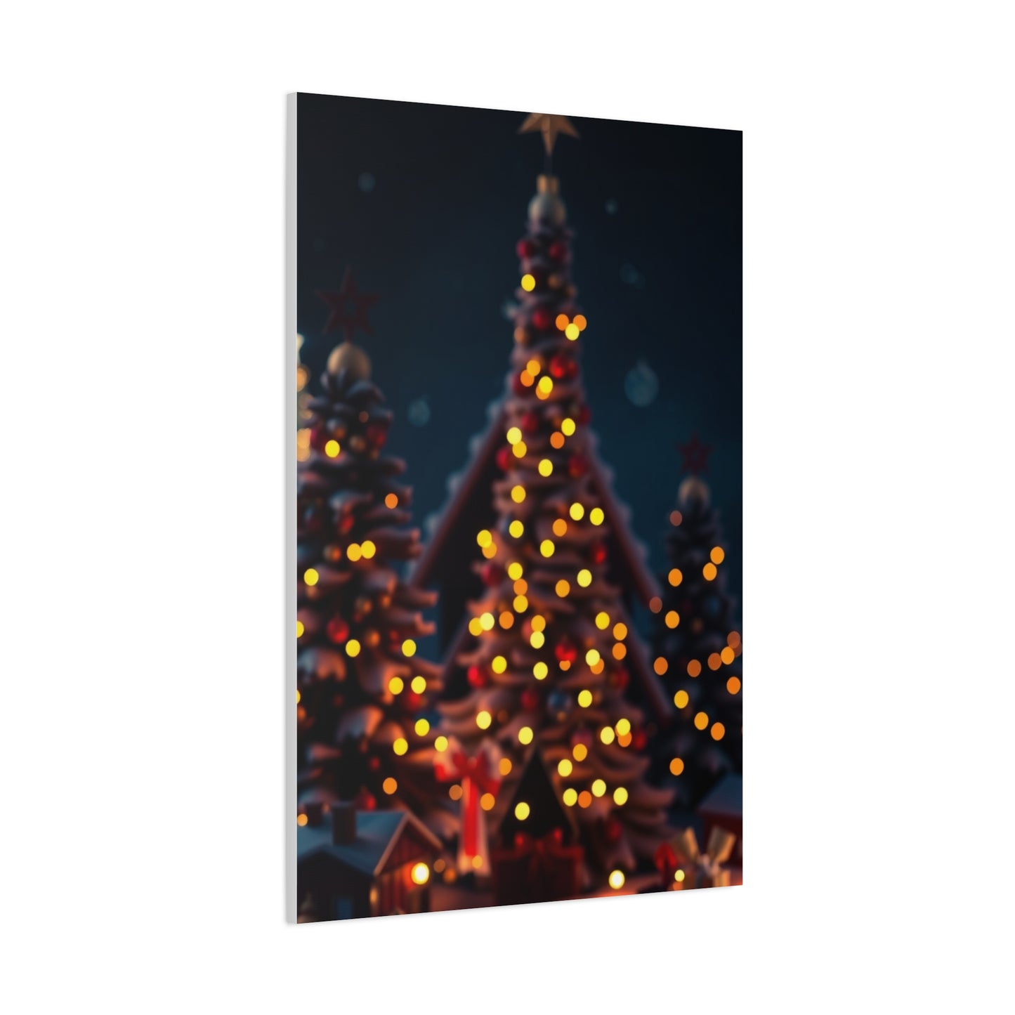 Vision Black Christmas Art Art Wall Art & Canvas Print
