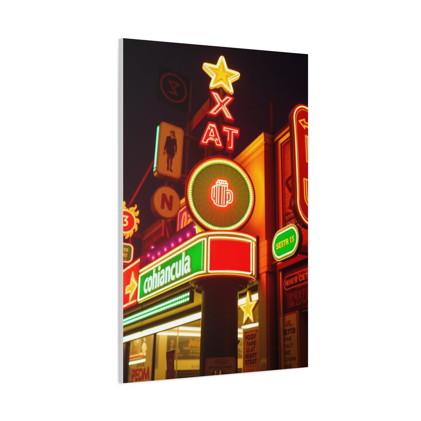 Nostalgic Grandeur Canvas Wall Art & Canvas Print