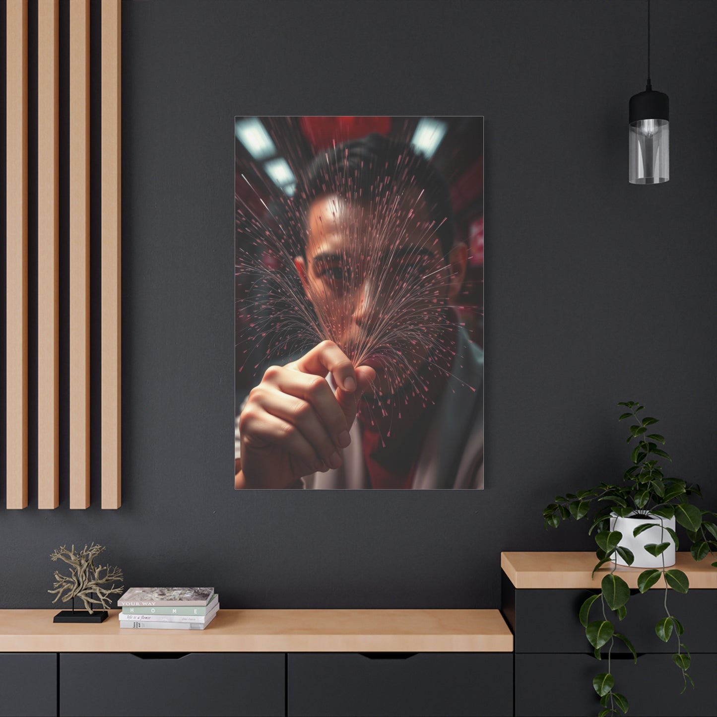 Sanguine Serenity Art Wall Art & Canvas Print