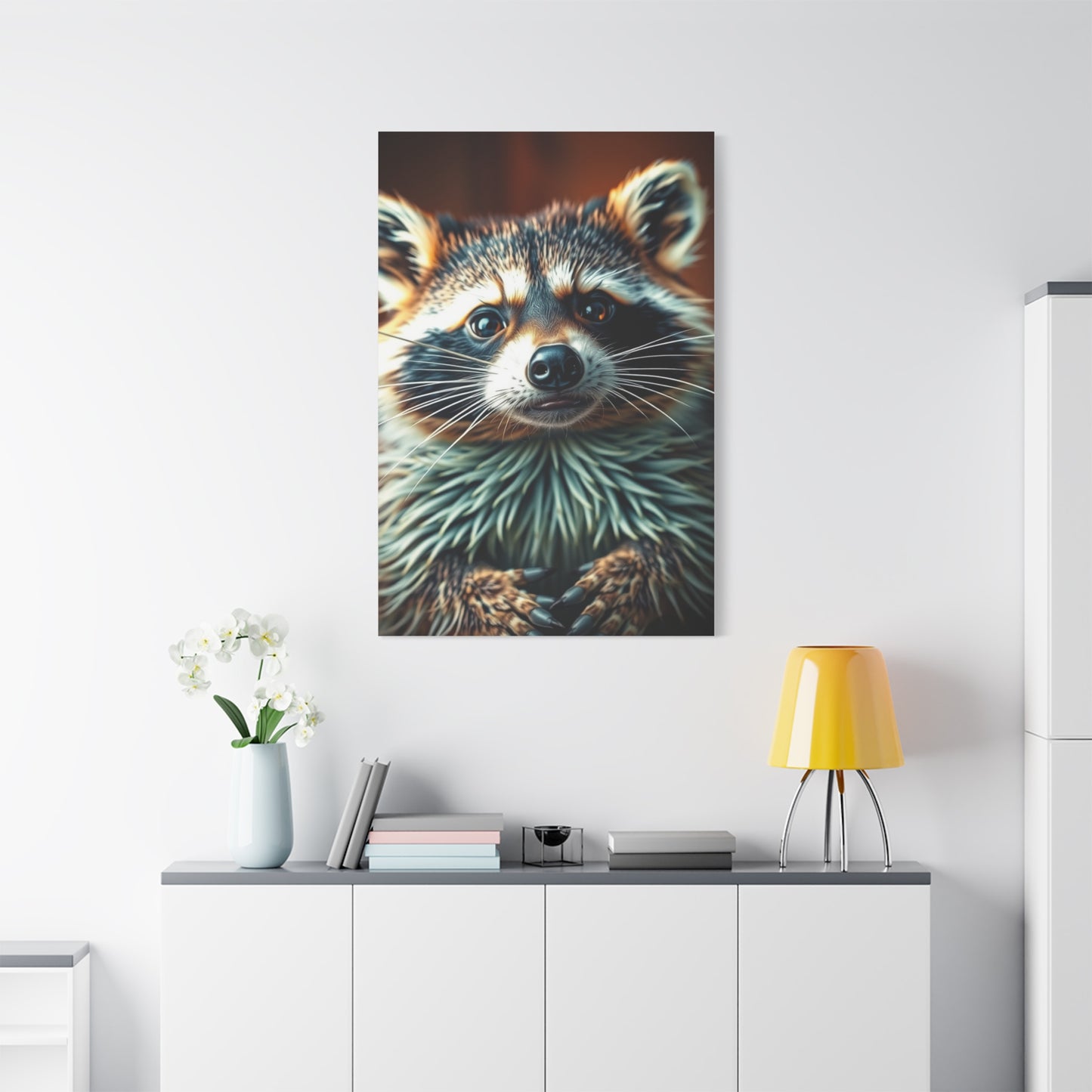 Raccoon Art Supreme Gallery Wall Art & Canvas Print