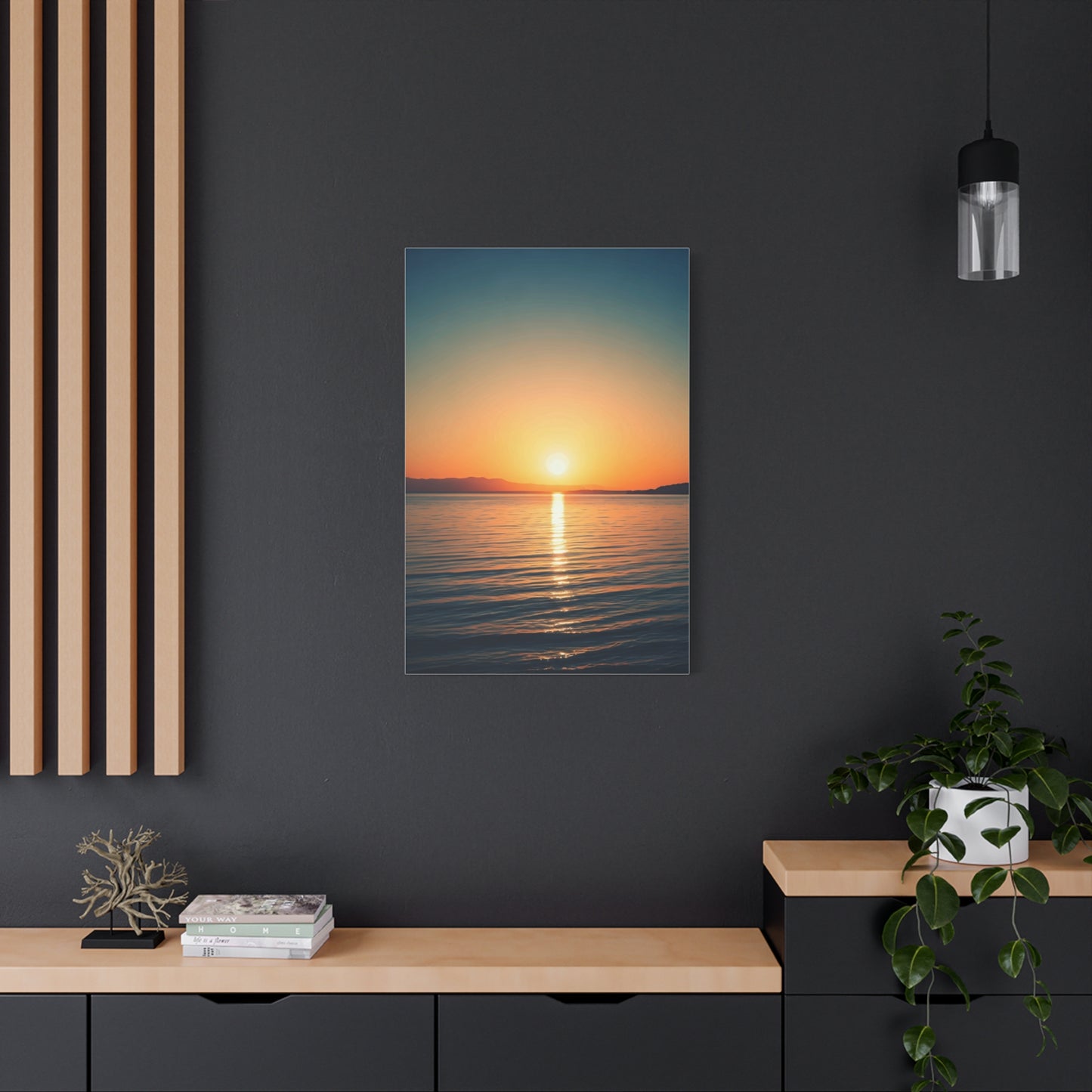 Radiant Ocean Sunrise Reflection Wall Art & Canvas Prints