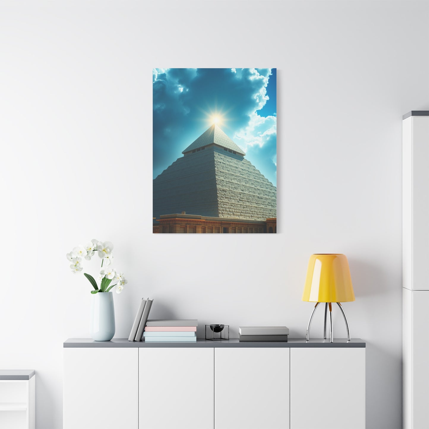 Masterpiece Pyramid Art Vision Wall Art & Canvas Print