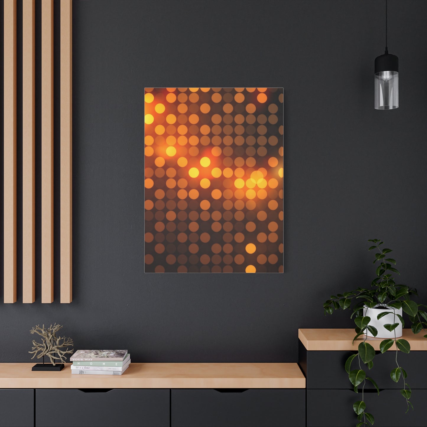 Polka Dot Pattern Art Supreme Gallery Wall Art & Canvas Print