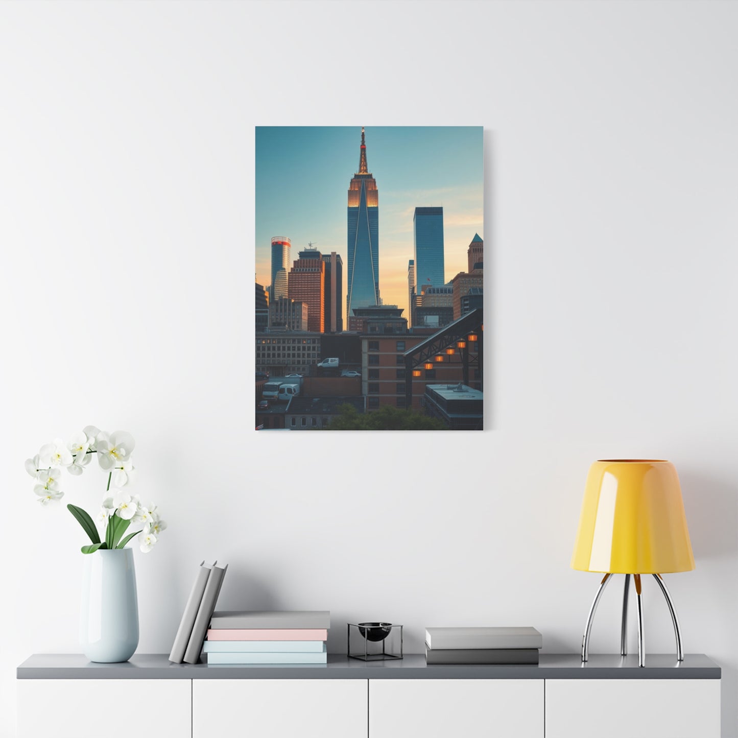 Skyward Promenade Elegance Wall Art & Canvas Print