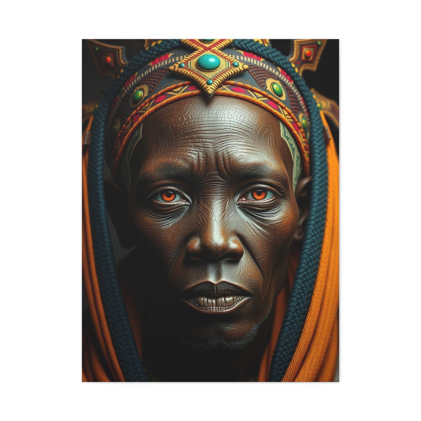 Regal Savannah Symphony Canvas Wall Art & Canvas Print