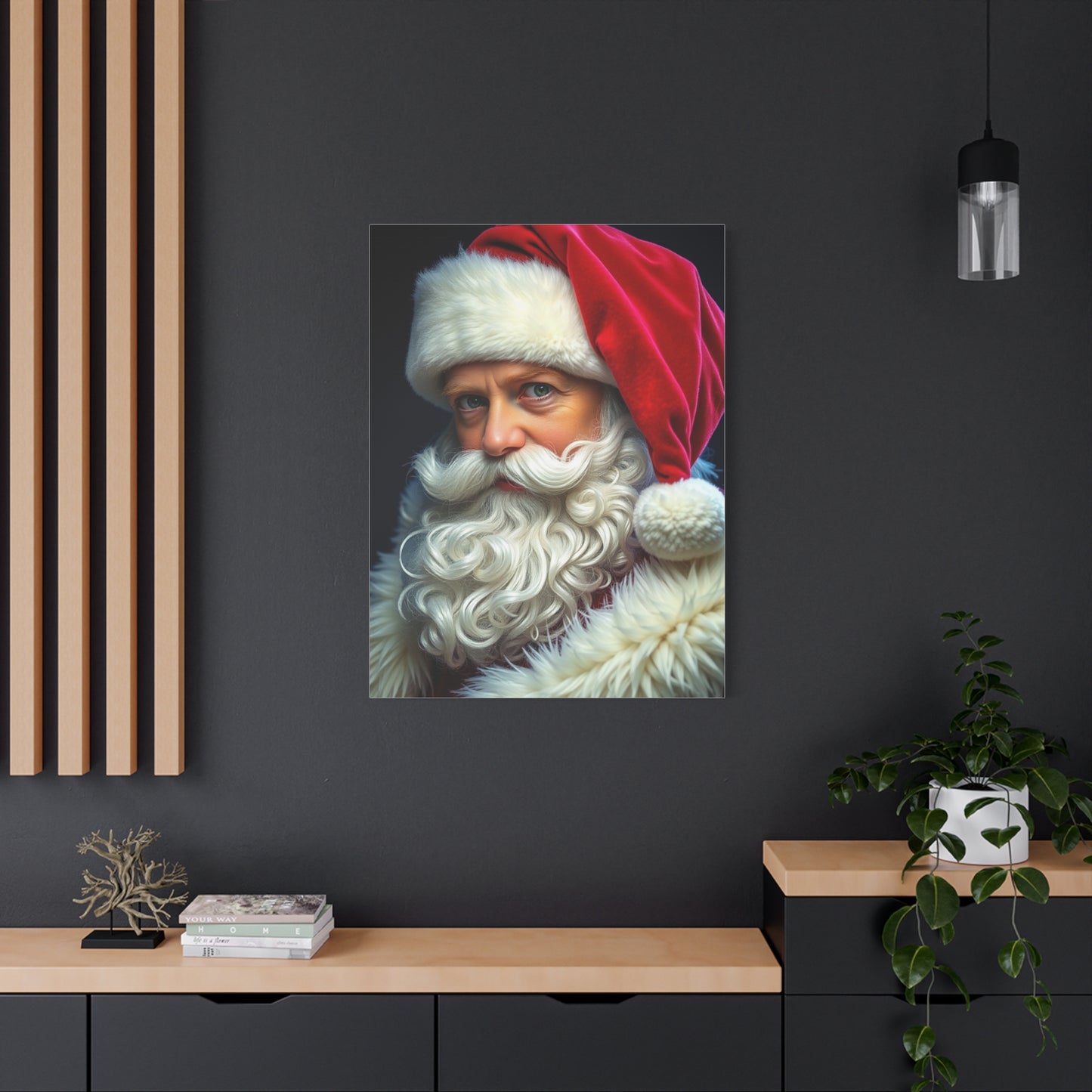 Santa Claus Art Luxury Canvas Wall Art & Canvas Print