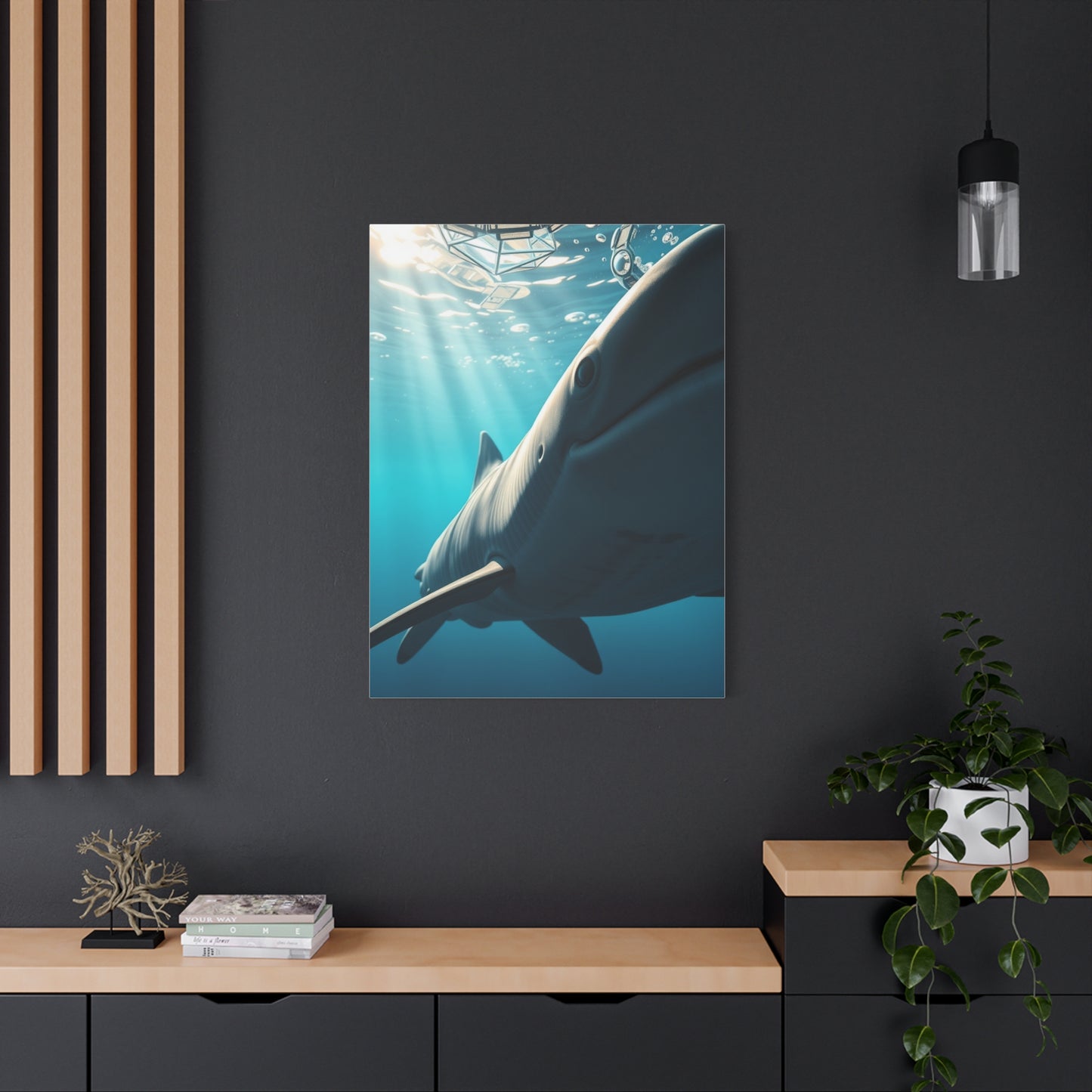Whale Shark Art Supreme Gallery Wall Art & Canvas Print