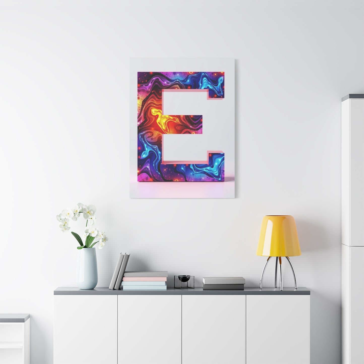 Supreme The Letter E - Art Collection Wall Art & Canvas Print
