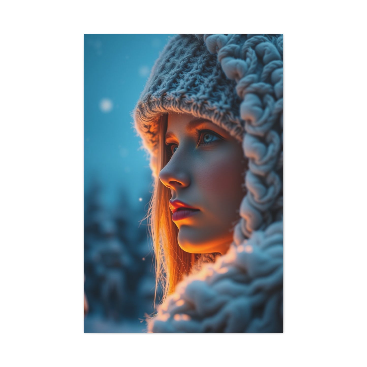 Ethereal Winter Panorama Wall Art & Canvas Print