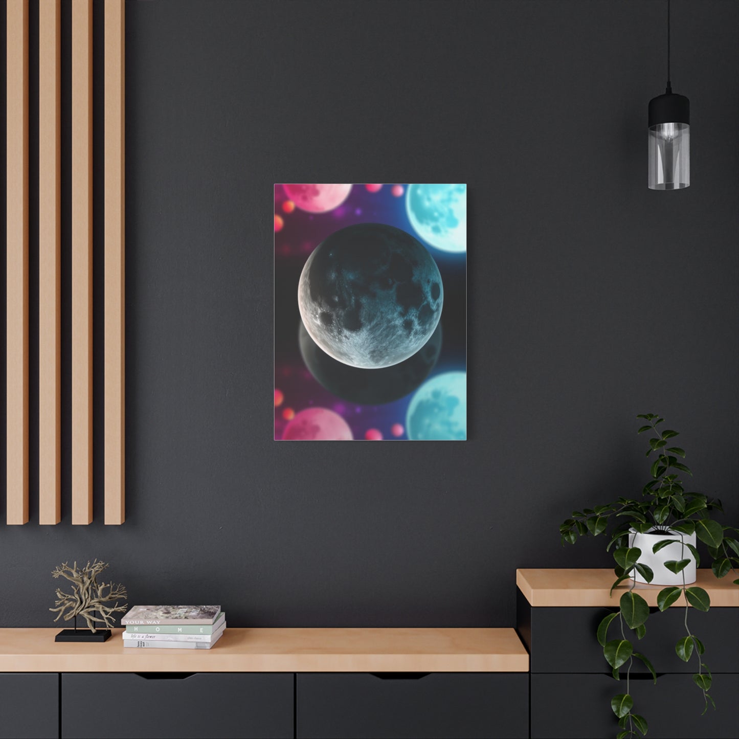 Lunar Luminescence Art Wall Art & Canvas Print