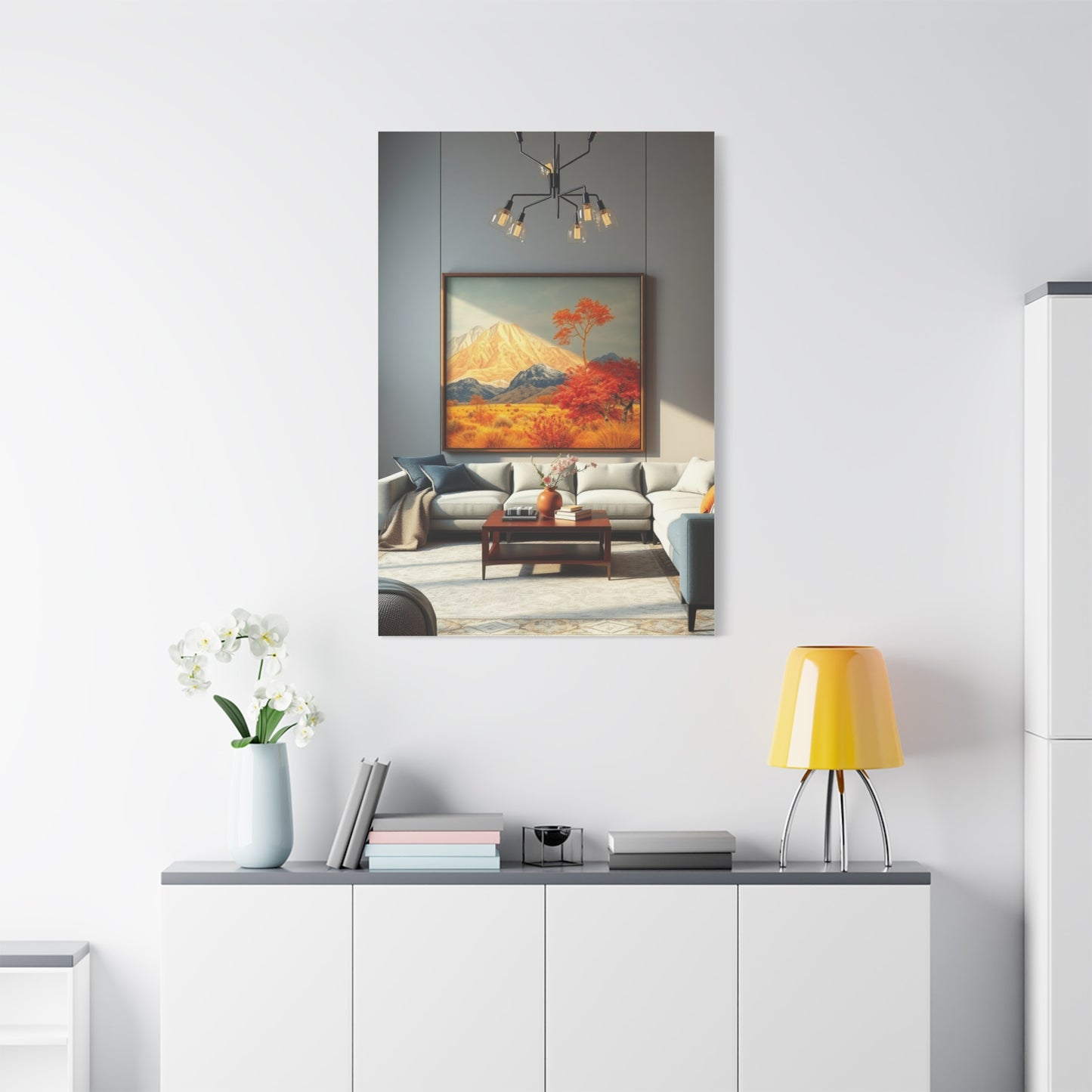 Sophisticated Chamber Canvas Wall Art & Canvas Print