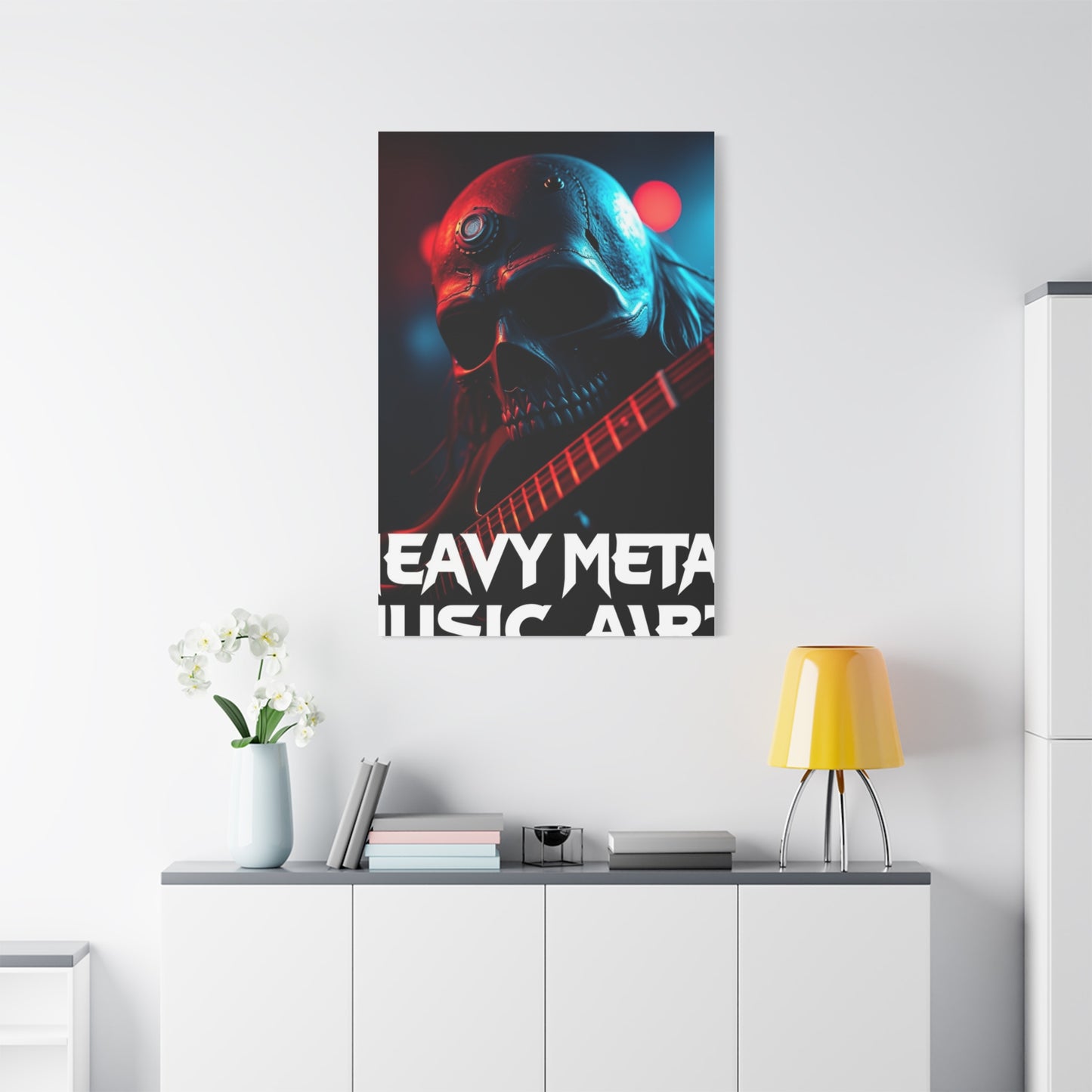 Vision Heavy Metal Music Art Art Wall Art & Canvas Print