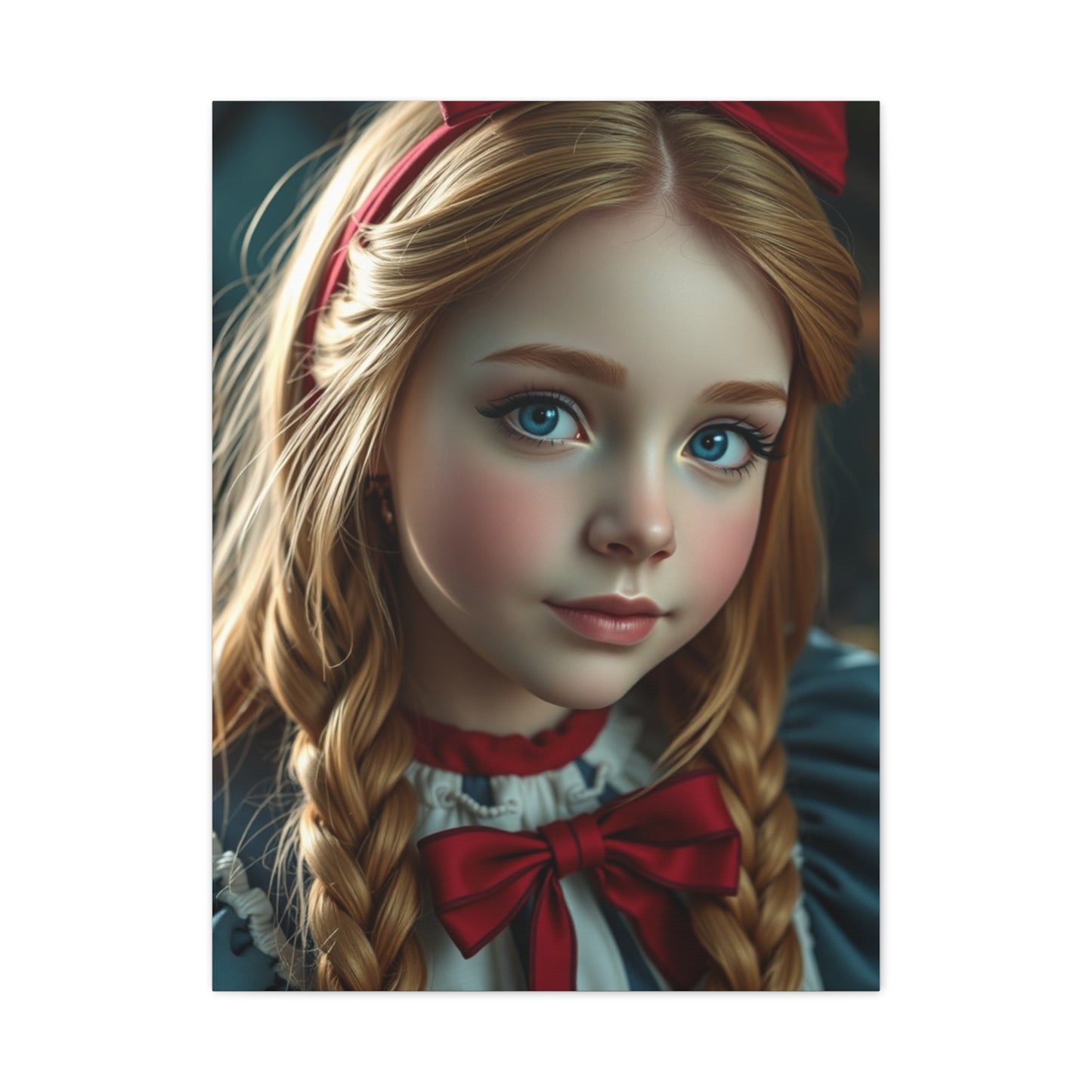 Alice In Wonderland Characters Art Artisan Canvas Wall Art & Canvas Print