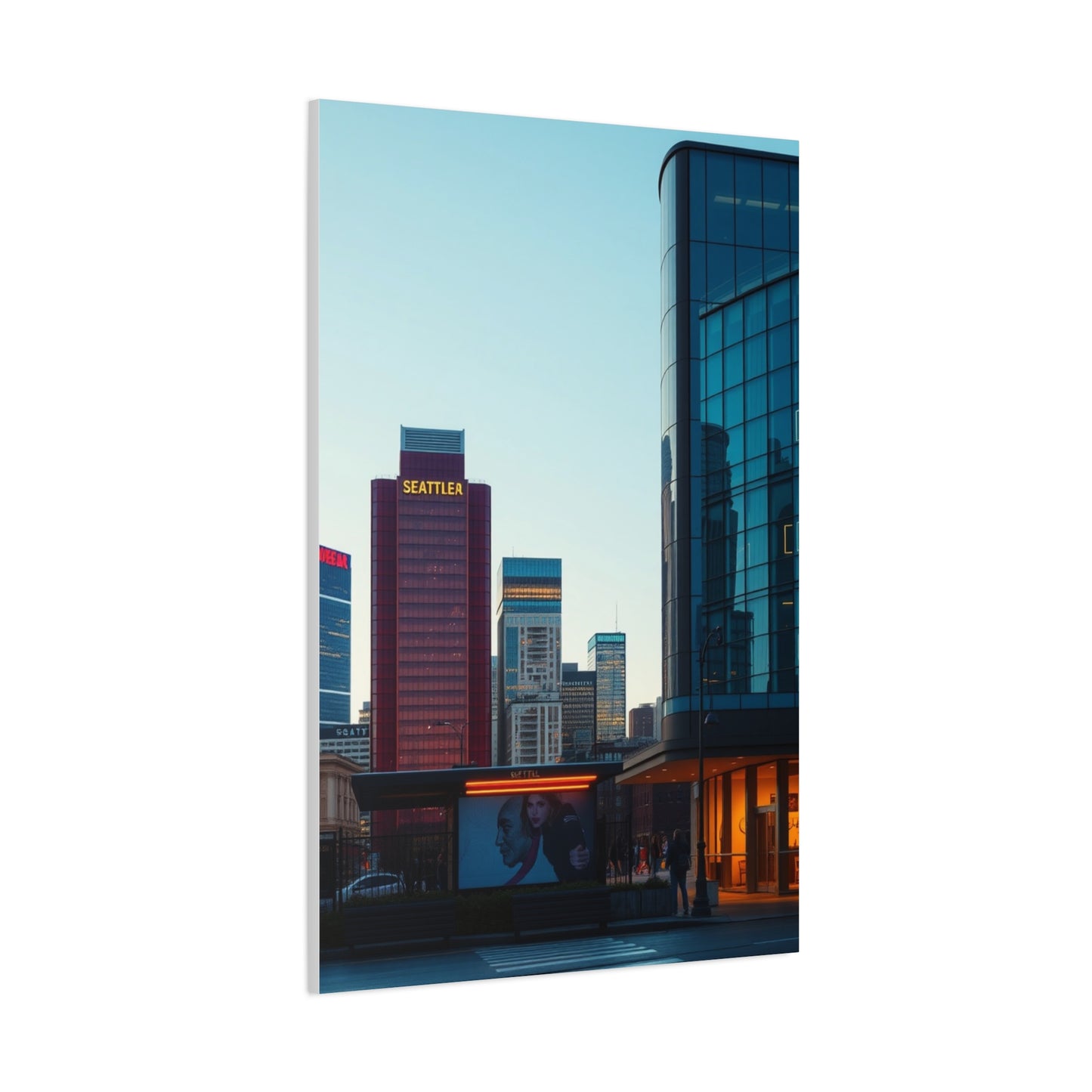 Seattle Art Luxury Canvas Wall Art & Canvas Print