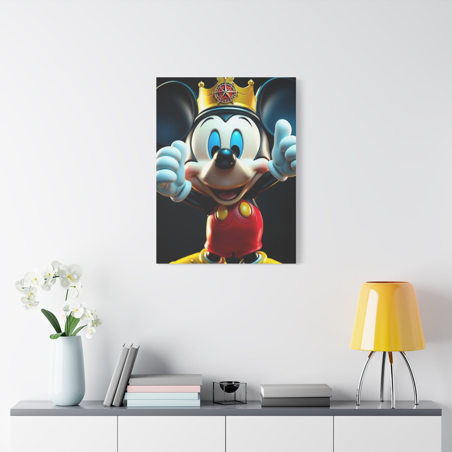 Mouse Luxe Impression Wall Art & Canvas Print