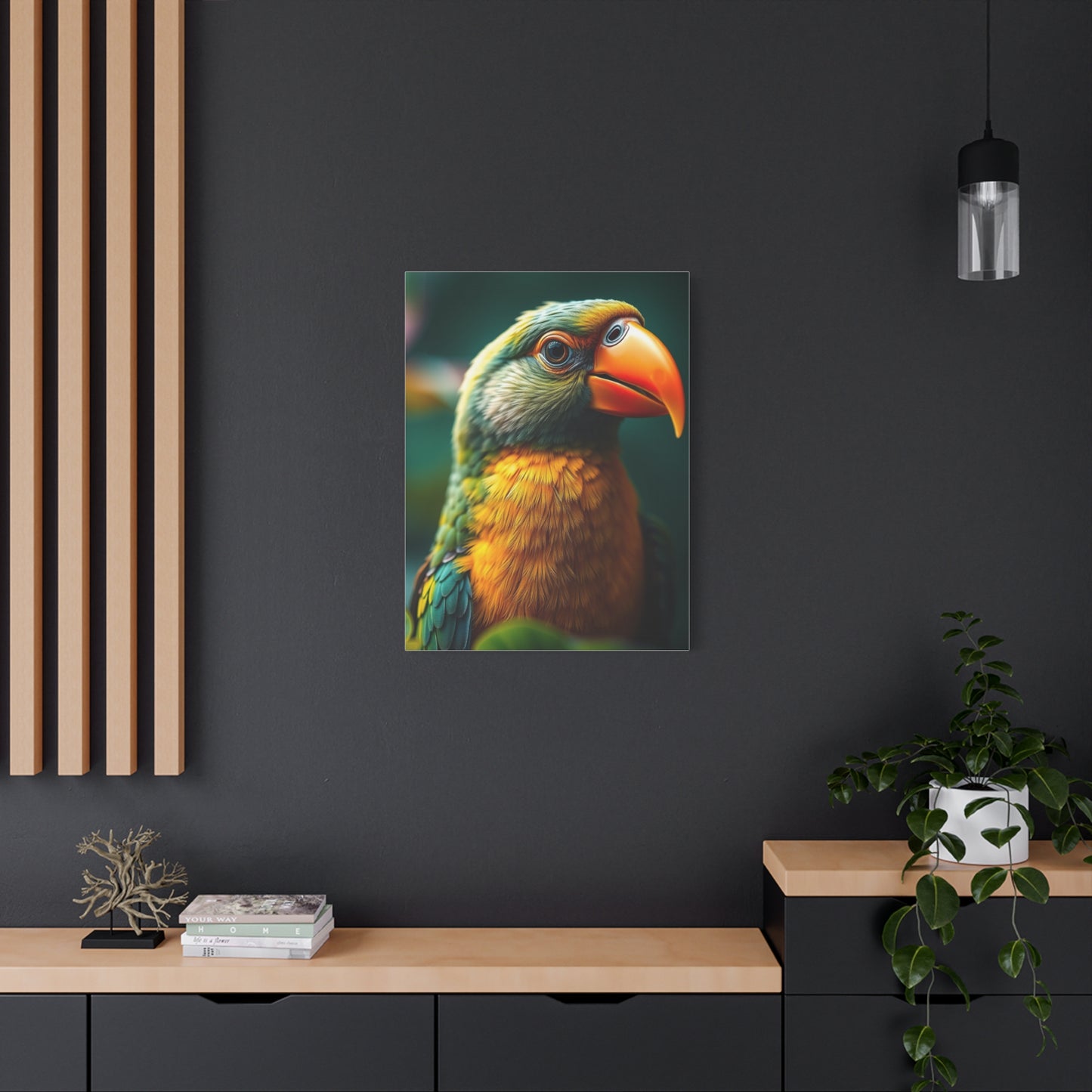 Vision Tropical Birds Art Art Wall Art & Canvas Print