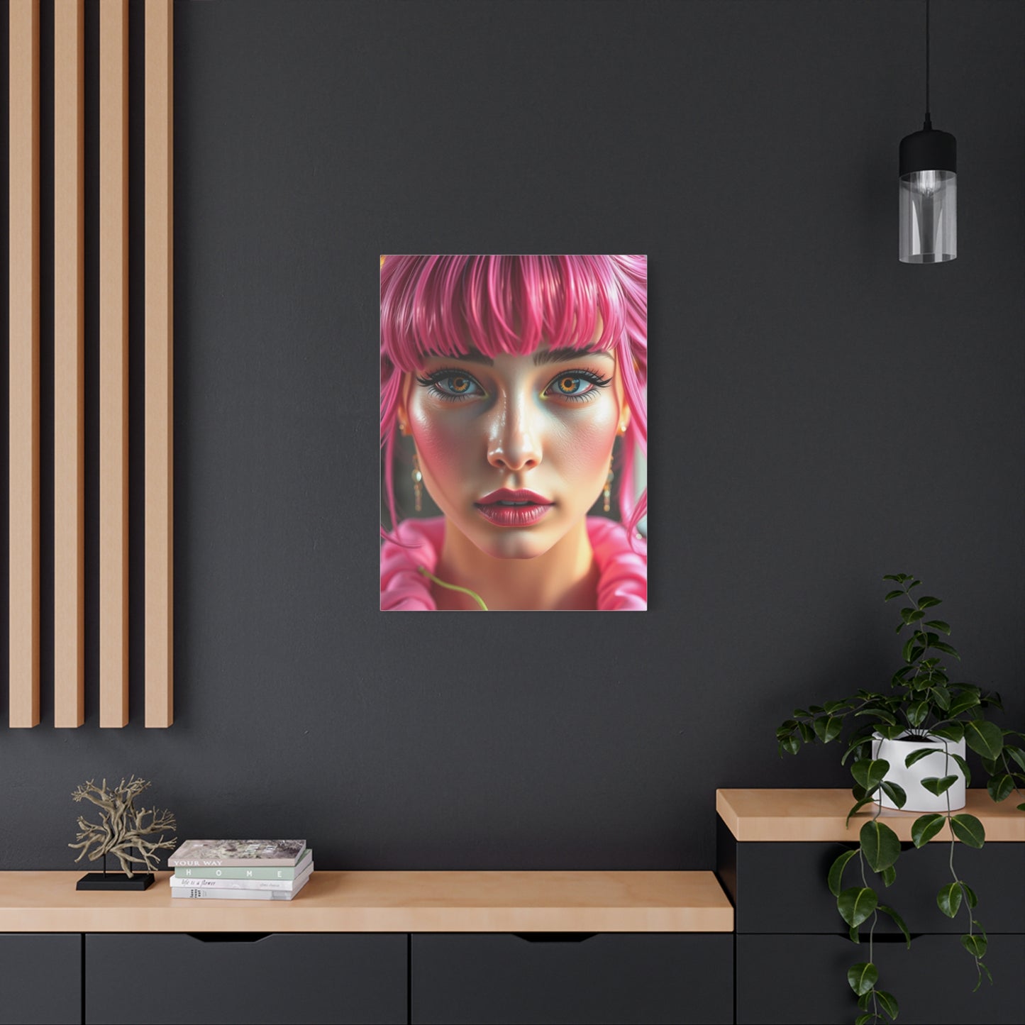 Petal Radiance Canvas Wall Art & Canvas Print