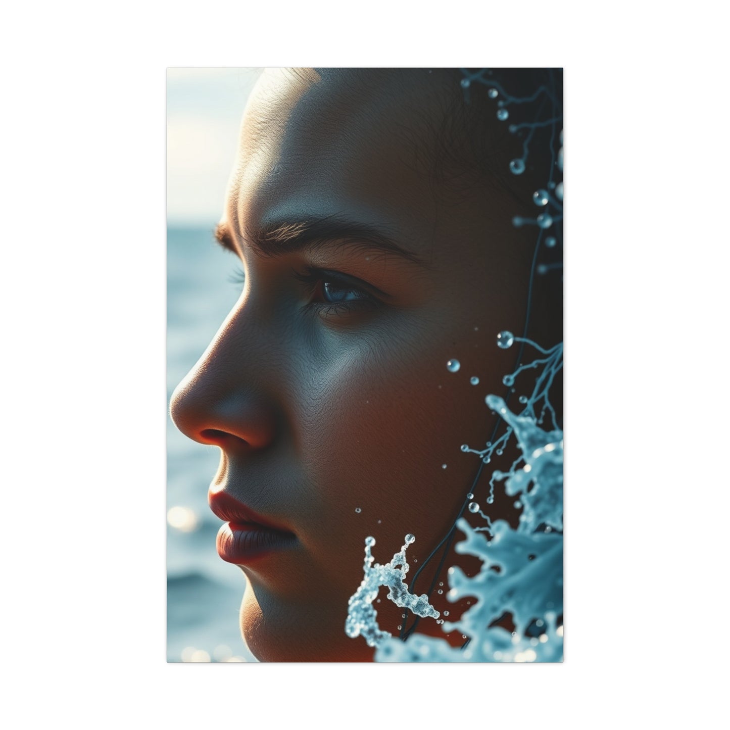 Aqua Mirage Grandeur Wall Art & Canvas Print