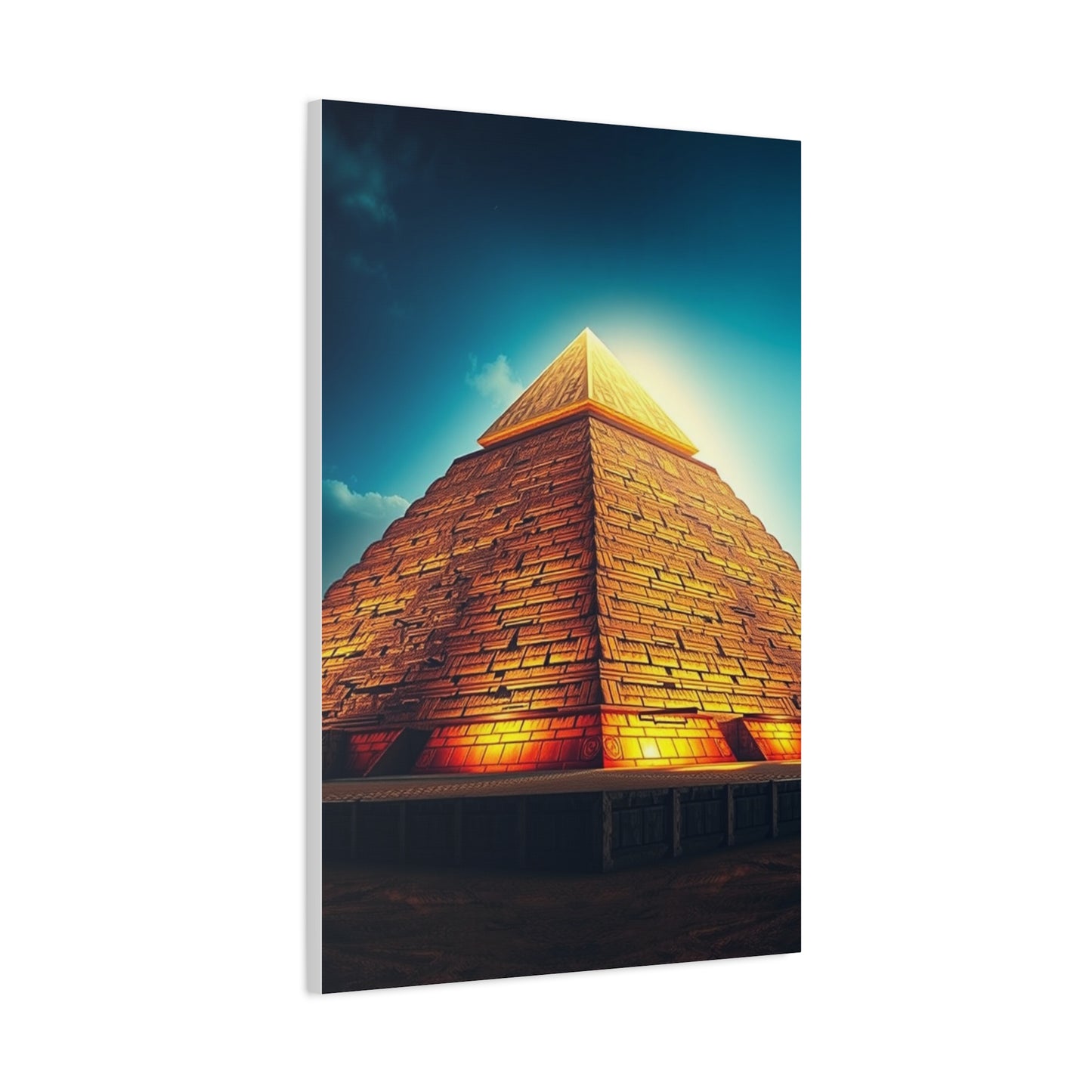 Vision Pyramid Art Art Wall Art & Canvas Print