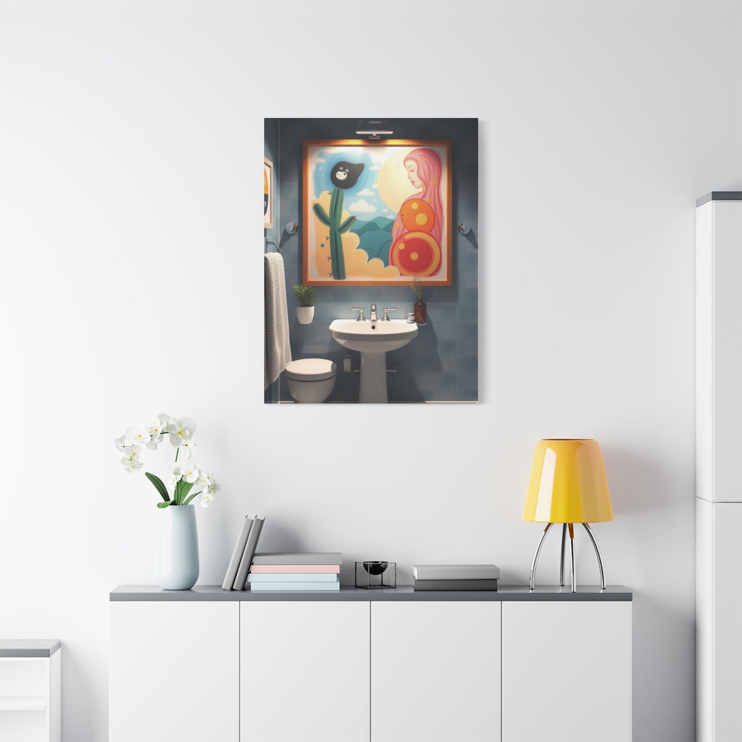 Kid’s Bathroom Art Supreme Gallery Wall Art & Canvas Print