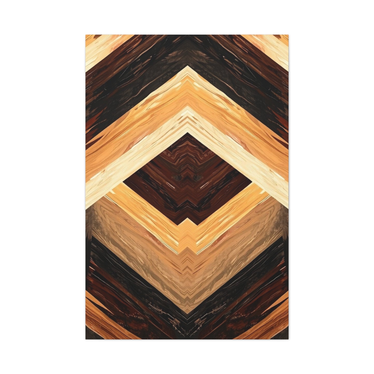 Chevron Pattern Art Supreme Gallery Wall Art & Canvas Print